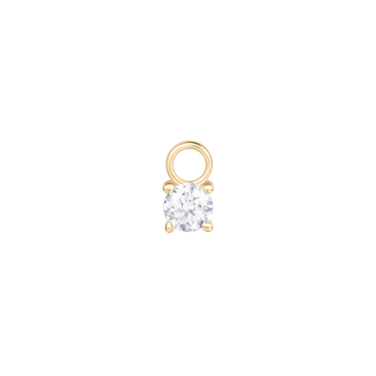 Dyamka Women's Charm Must Diamond Yellow Gold In Gold