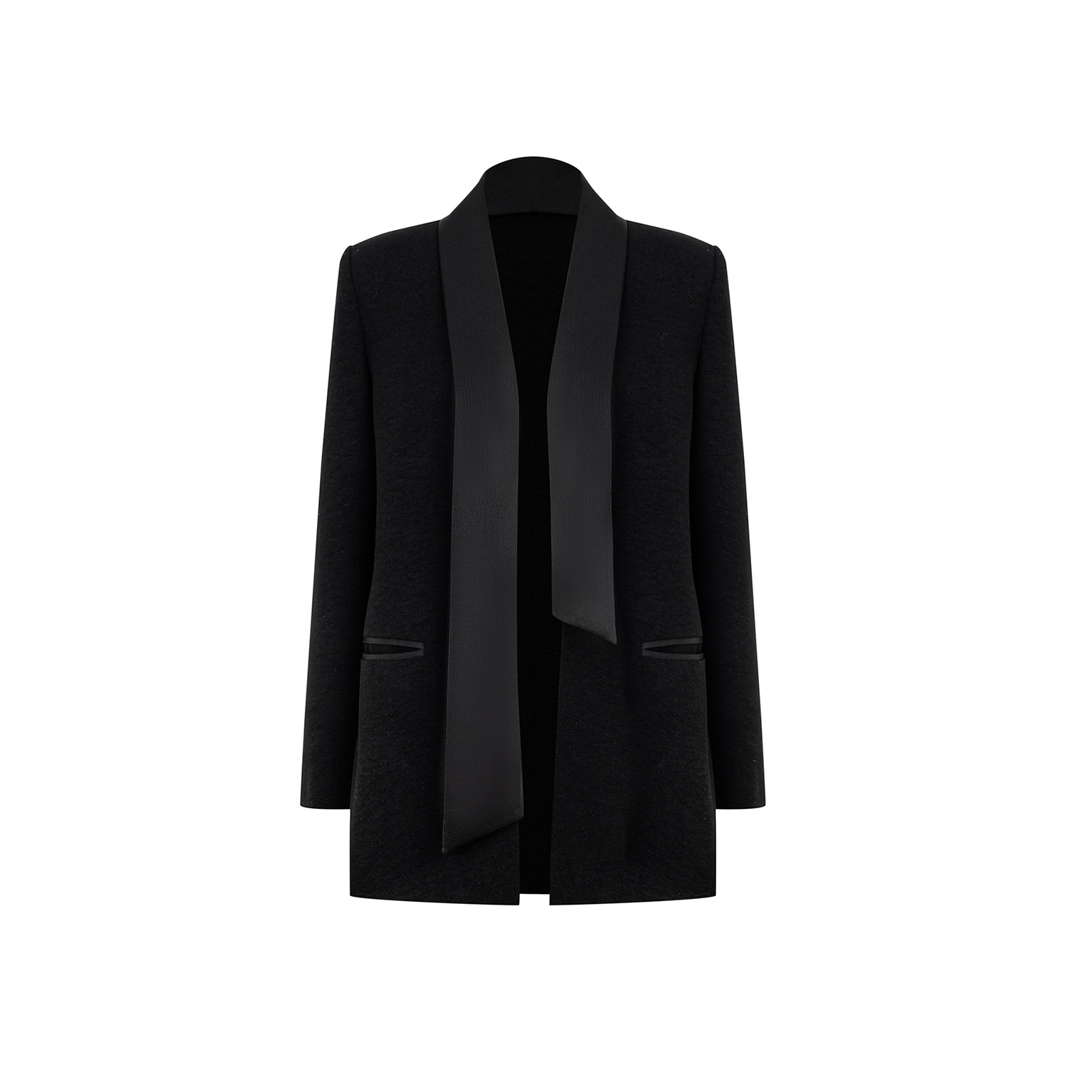 Women's Black Capella Jacket With Vest | Extra Small | Saint Ones