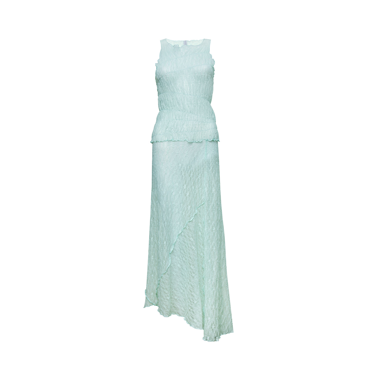 Audrey Vallens Women's Green Miss Av Lace Dress In Green