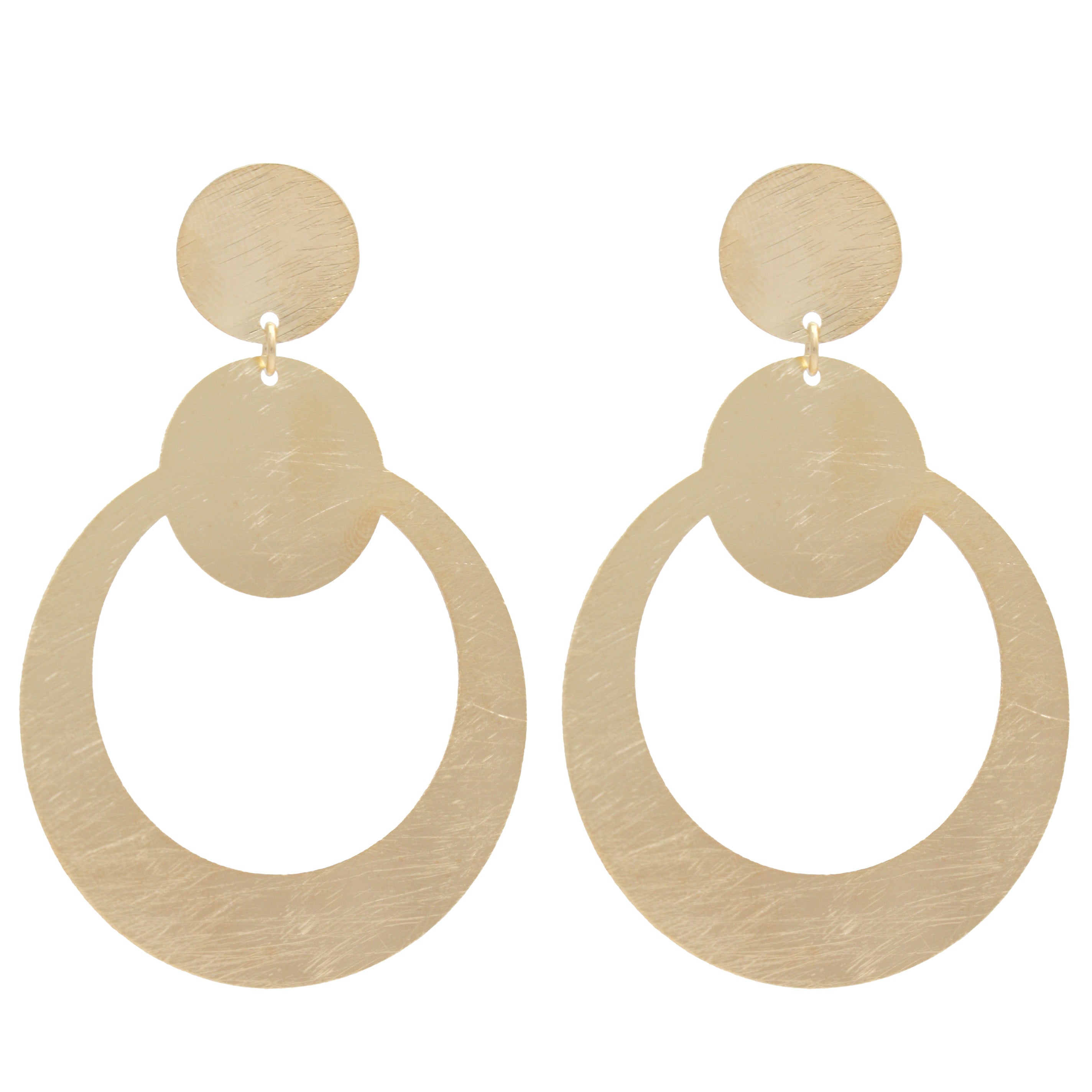 Marcia Moran Women's Gold Alice Earrings