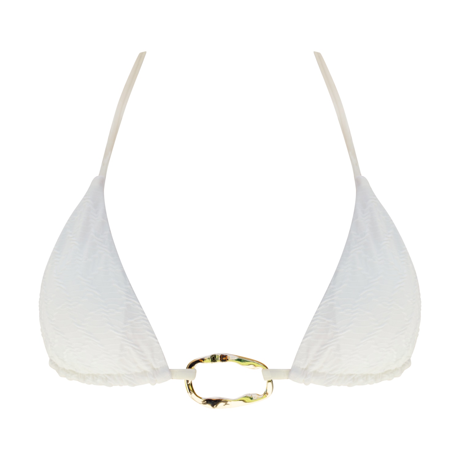 Ivy Swimwear Women's White Ivy In Cream Reversible Top In White