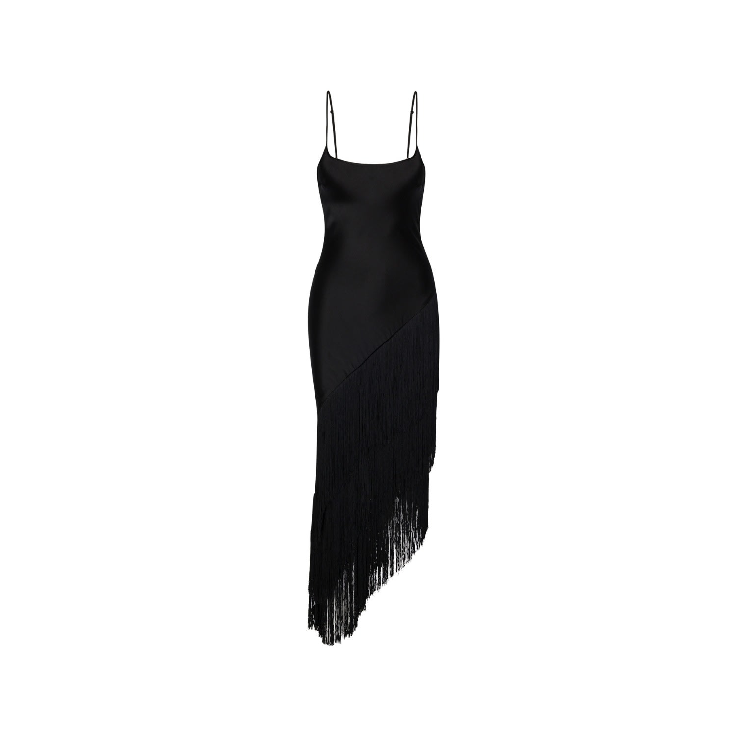 Women's Cristina Black Midi Dress | Medium | Delfi Collective