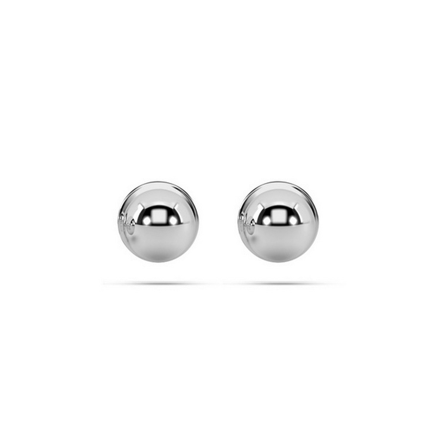 Oni Fine Jewelry Women's Silver Ball Stud In Metallic