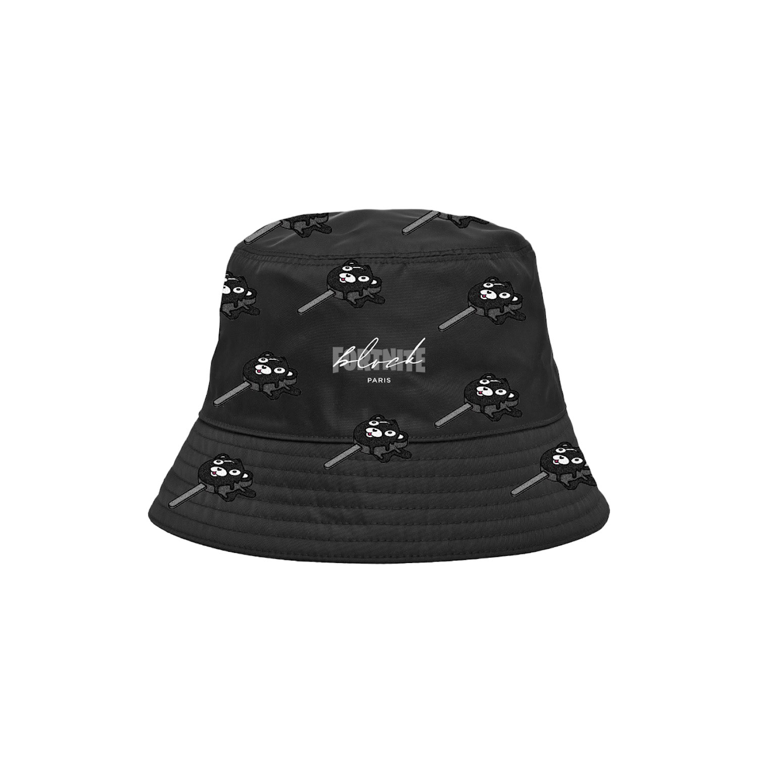 Women’s Black Bucket Hat One Size Blvck Paris