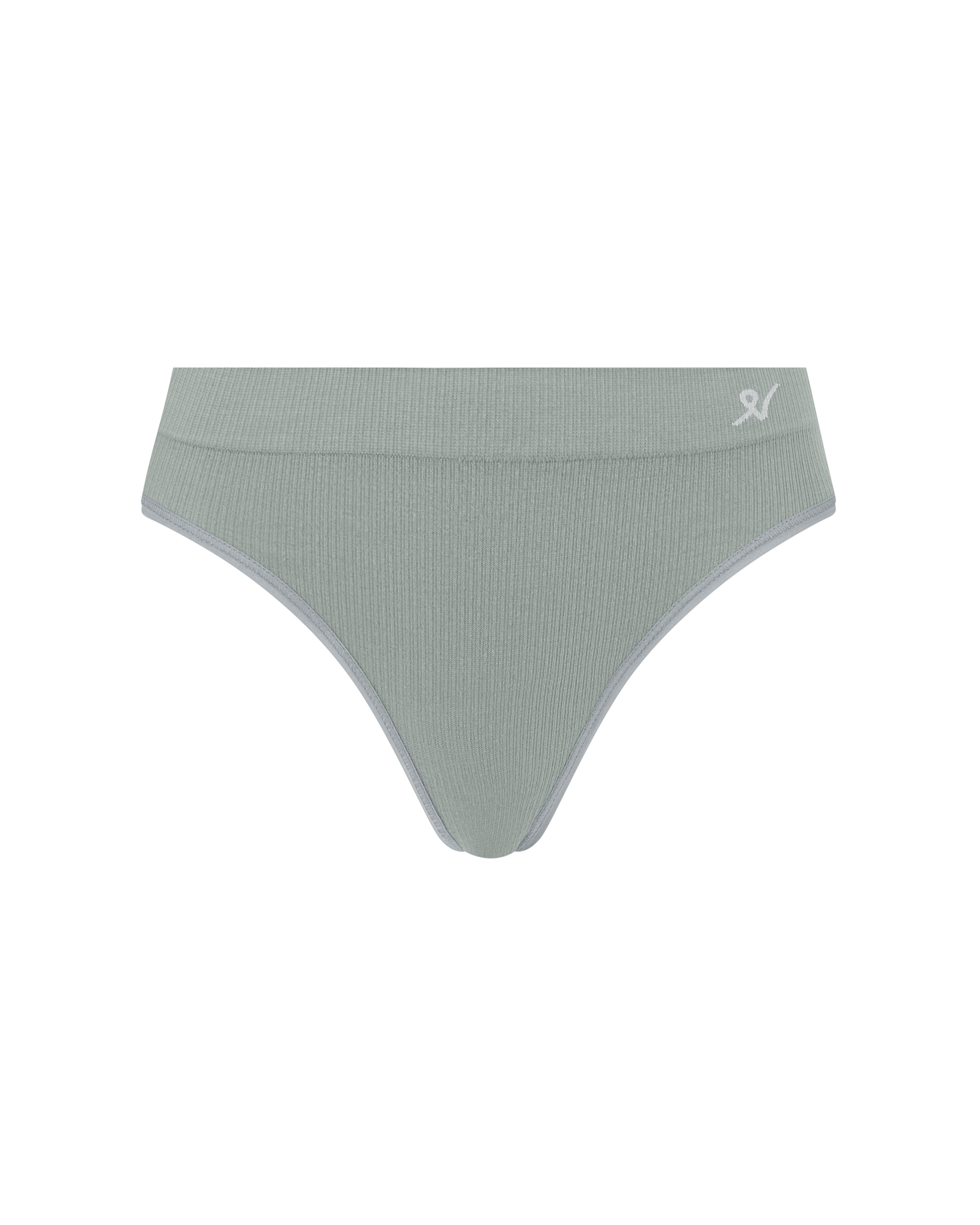 Nudea Women's The Tencel™ High Leg Brief - Storm Grey In Grey