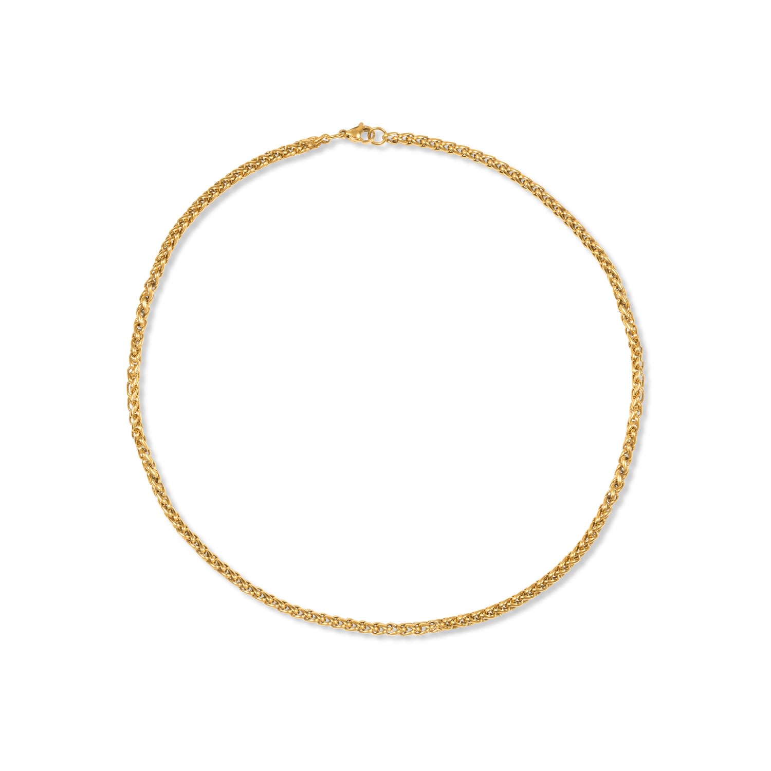 A Weathered Penny Women's Gold Delicate Weave Necklace In Gold