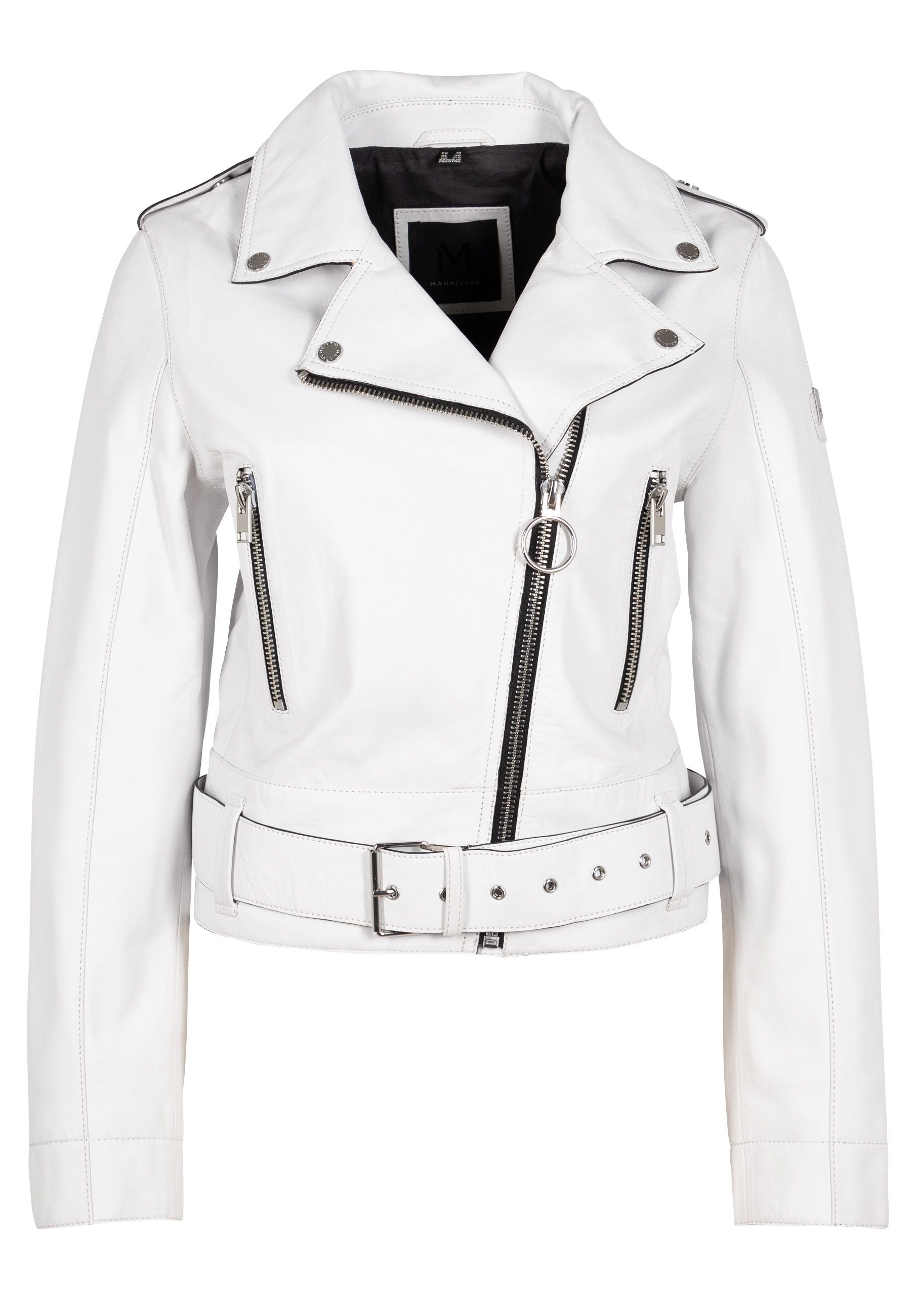 Mauritius Women's Celin Rf Leather Jacket, White In White