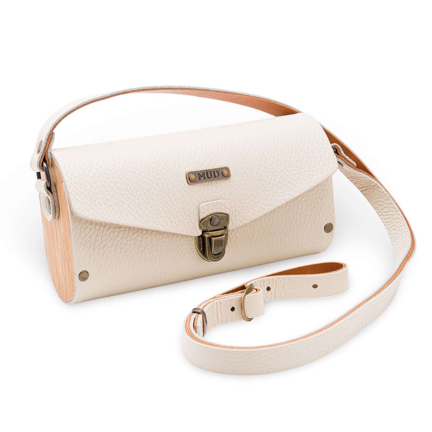 Mud - Manufacture Under Design Women's White / Neutrals Cocoa Bag - Pearl In White