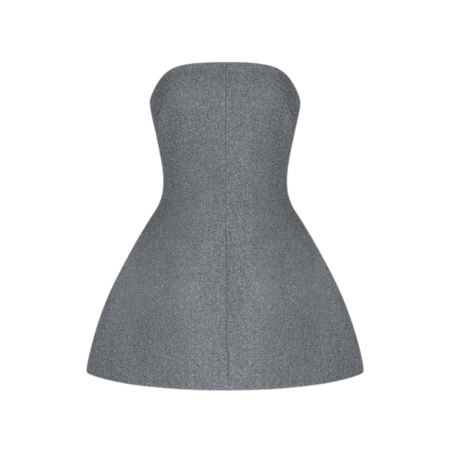 Justin Tong Women's Grey Kodie Bustier In Multi