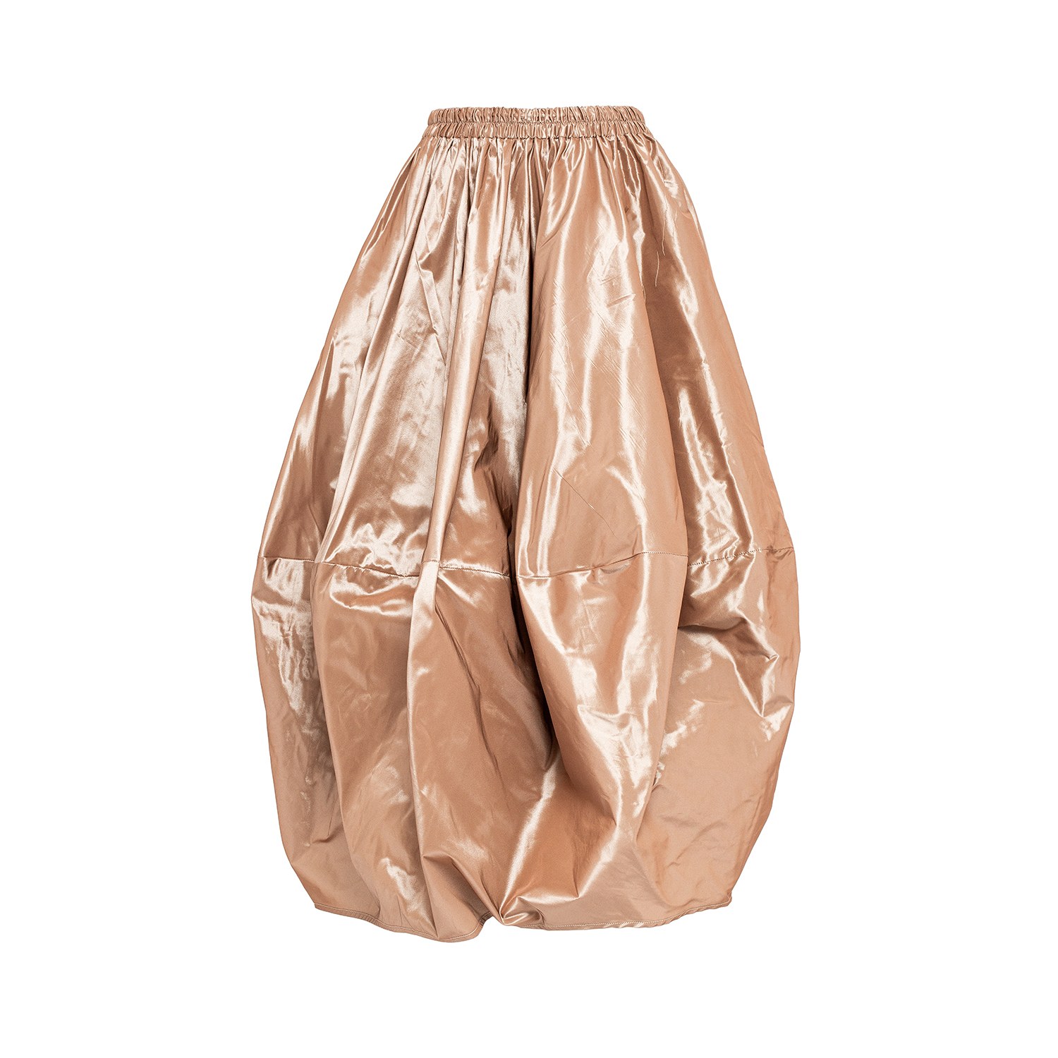 Bianca Popp Women's Imperial Skirt In Rose Gold Taffeta In Rose Gold