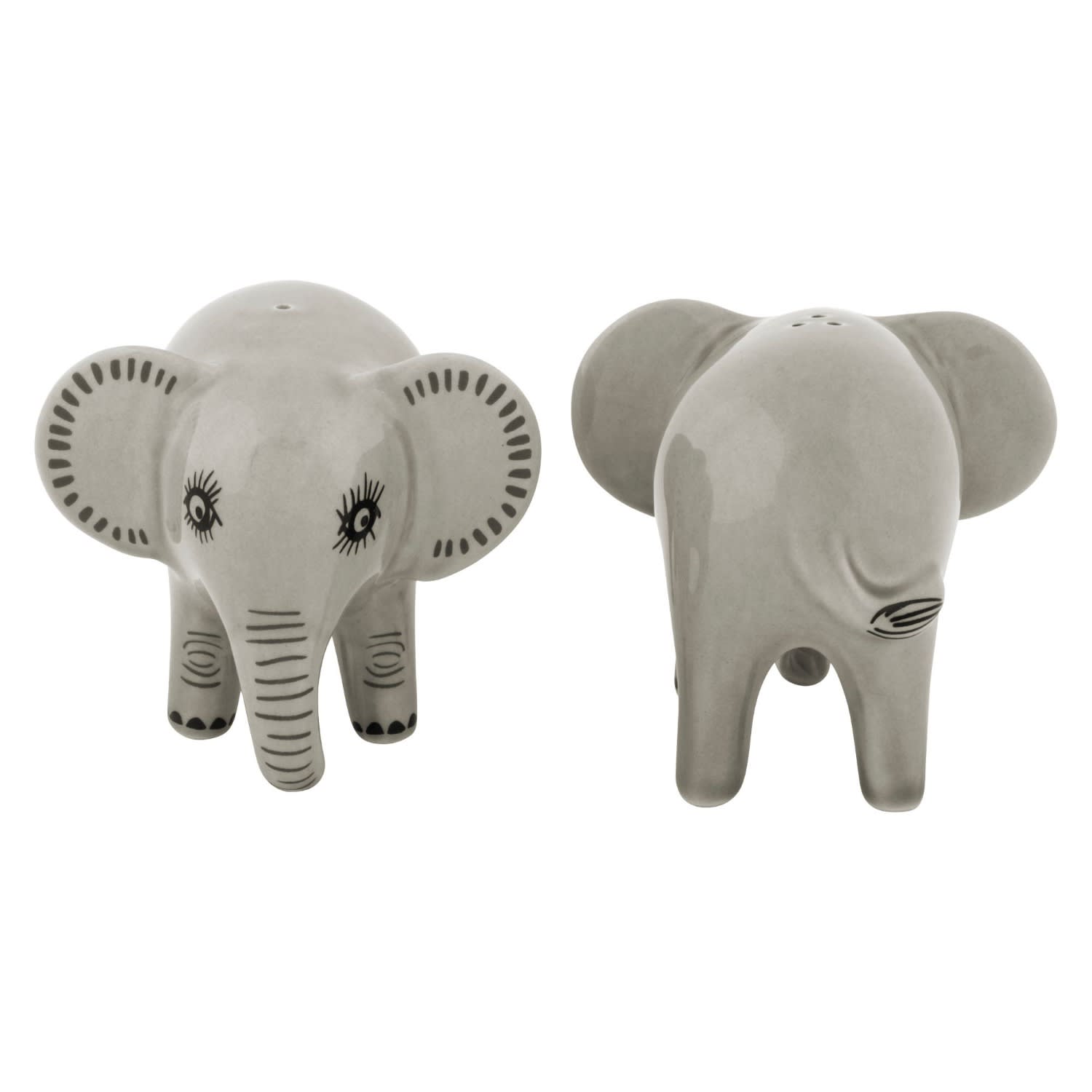 Elephant Salt And Pepper Shakers, Hannah Turner