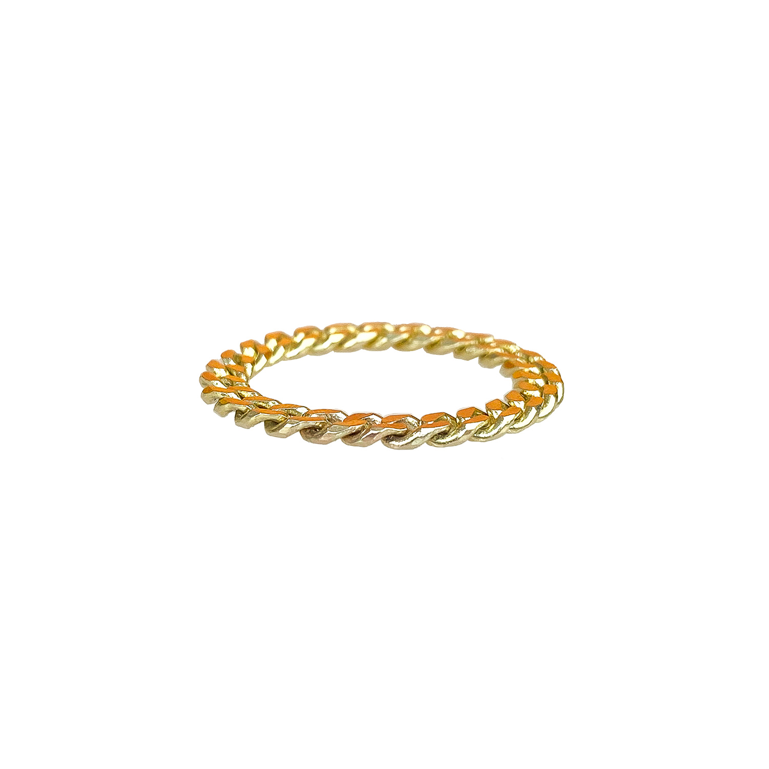 Women’s Gold Curb Chain Ring Karen Kriegel