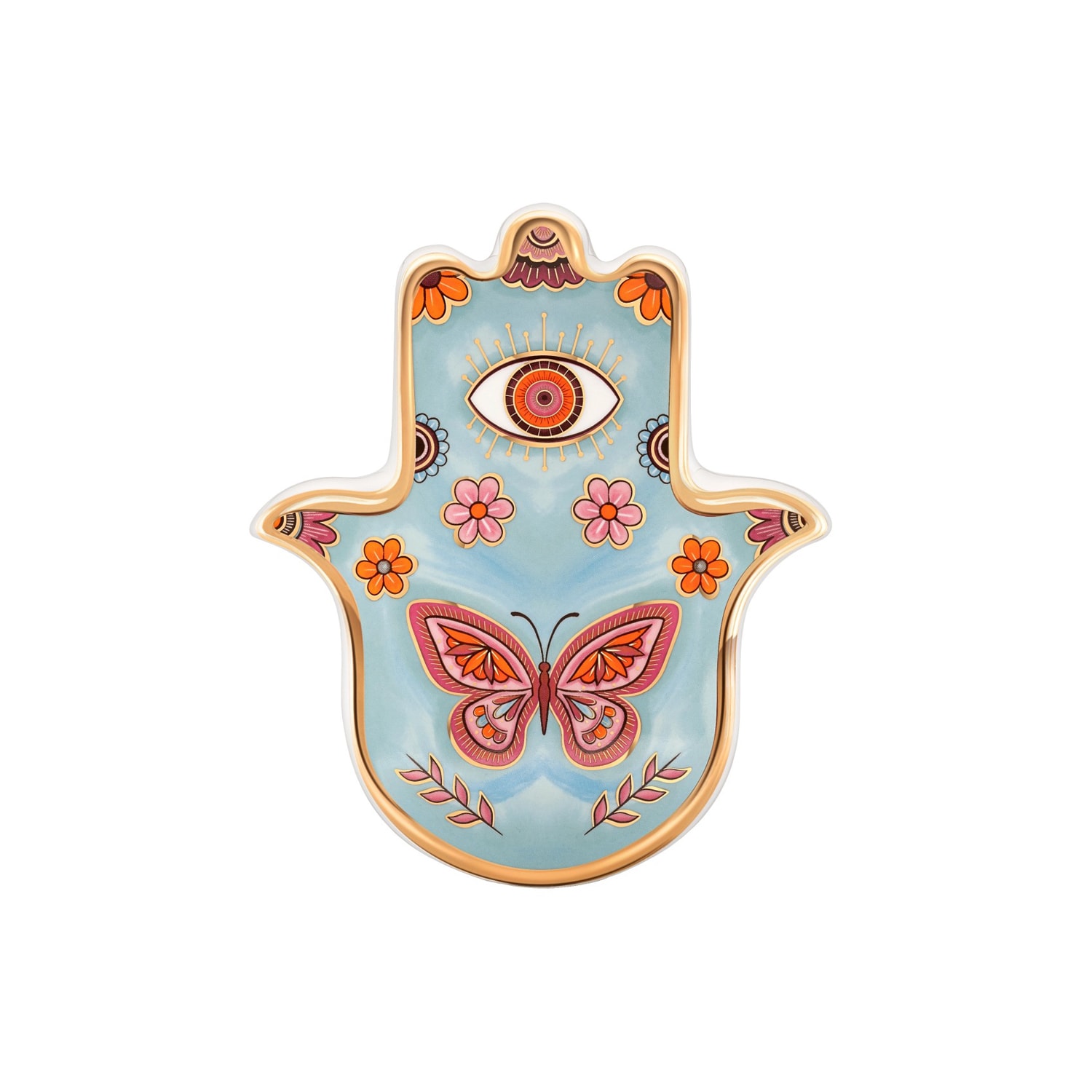 Karma And Luck Serene Mindscape Hamsa Wall Blessing