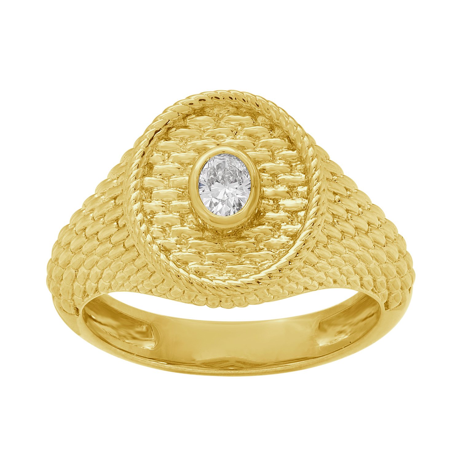Artisan Women's Gold / White Natural Diamond Designer Ring In Yellow Gold – Handmade Fine Jewelry In Multi