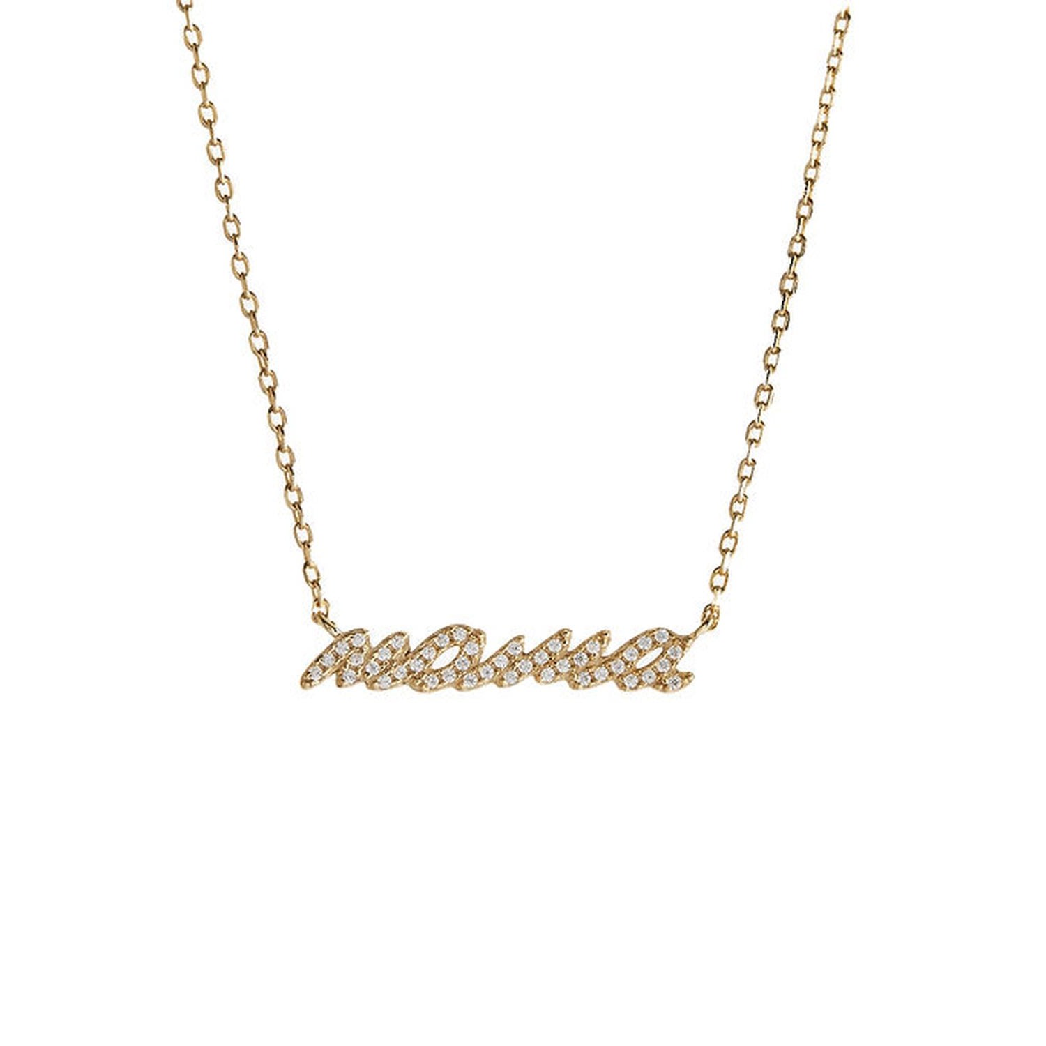 Onewildone Women's Gold Mama, You Are Magic Necklace