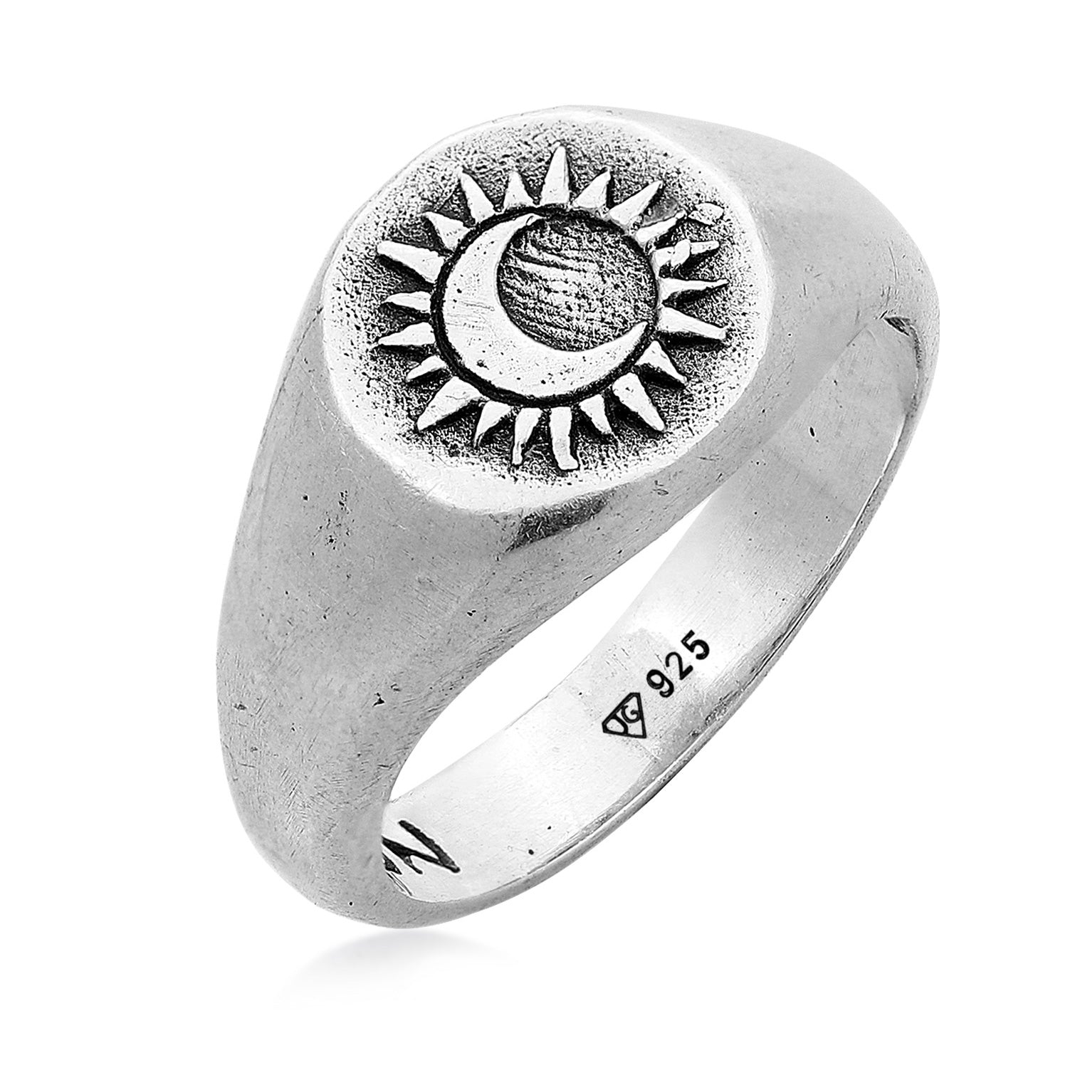 Men’s The Sacred Sun Ring - Black Haze & Glory