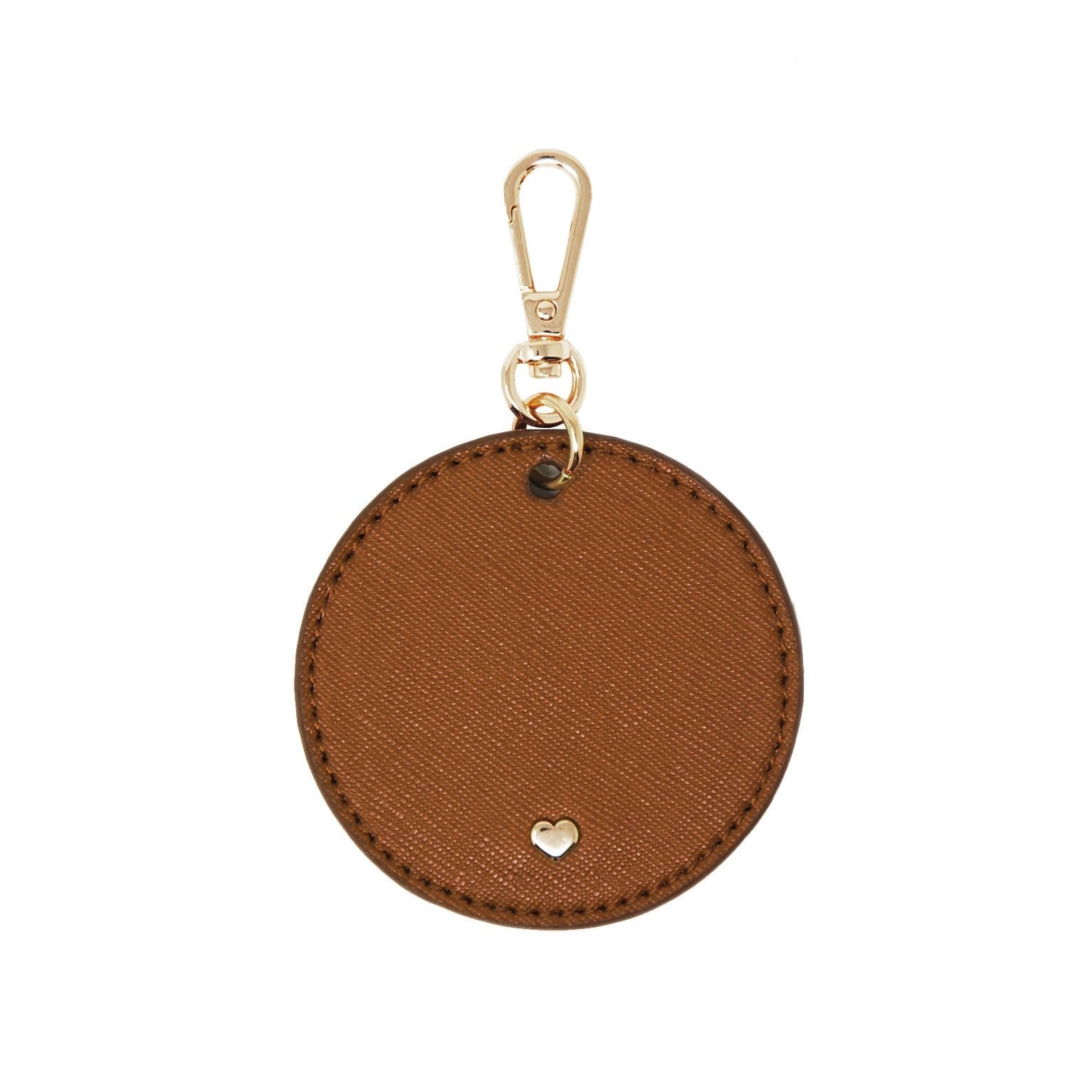 Brown Original Arlo Circle Keyring - Tan One Size Jlr London