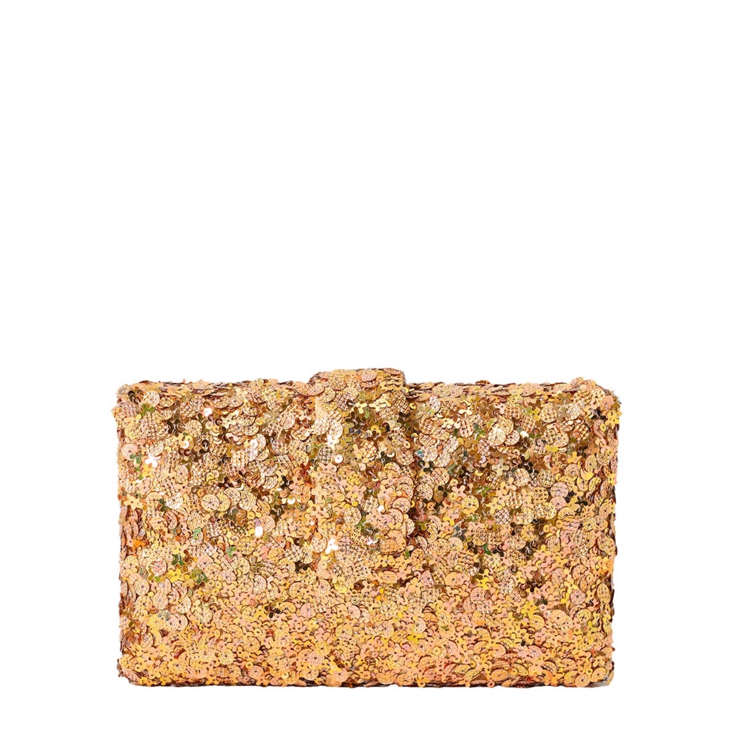 Simitri Women's Gold Antique Kitsch Clutch Bag