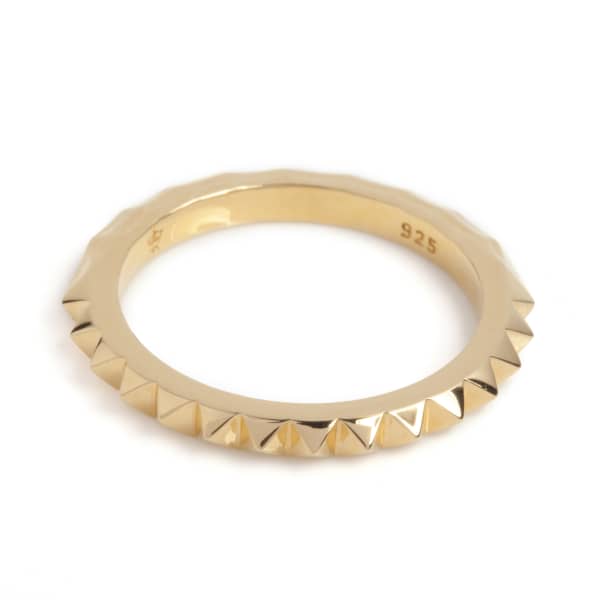GUCCI WOMEN'S CROCODILE RING GOLD