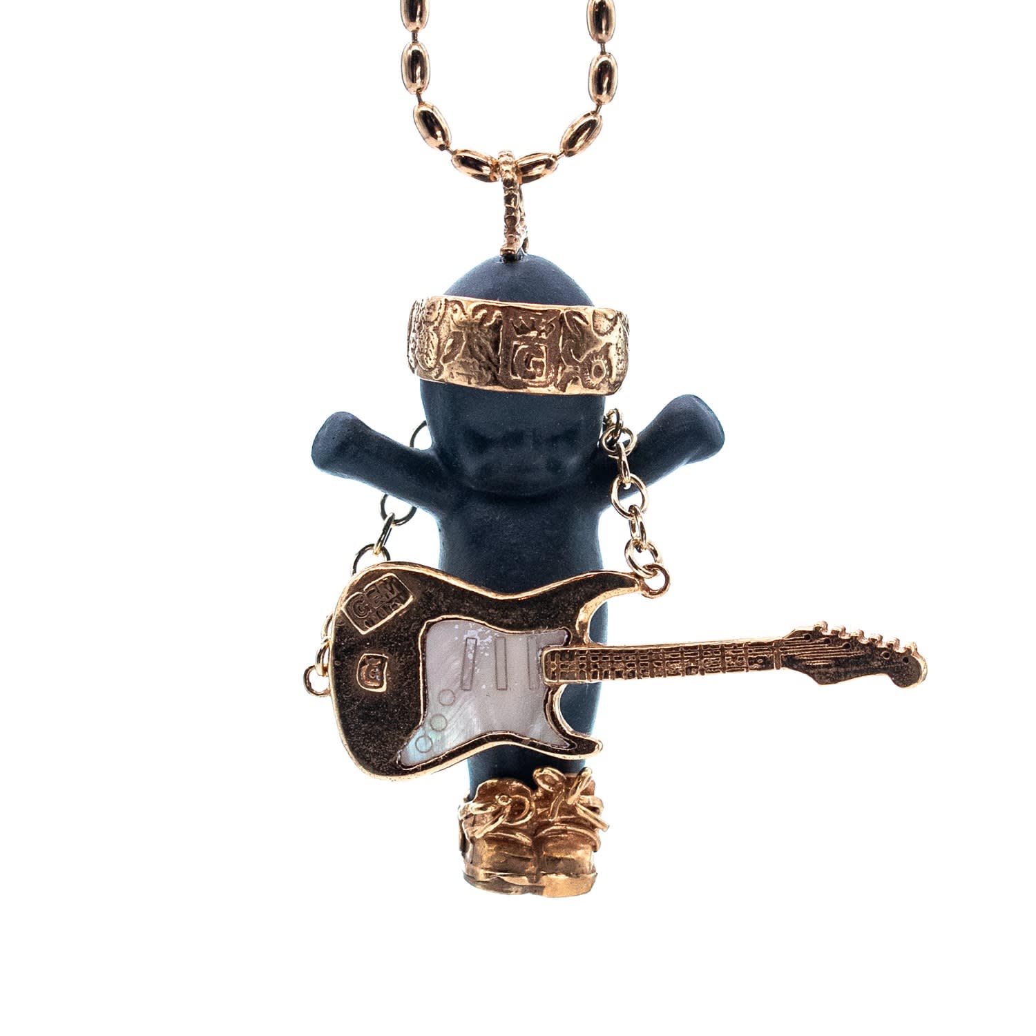 Gem Kingdom Women's Gold / Black Happy Baby Rock-a-bye Gold Black In Multi