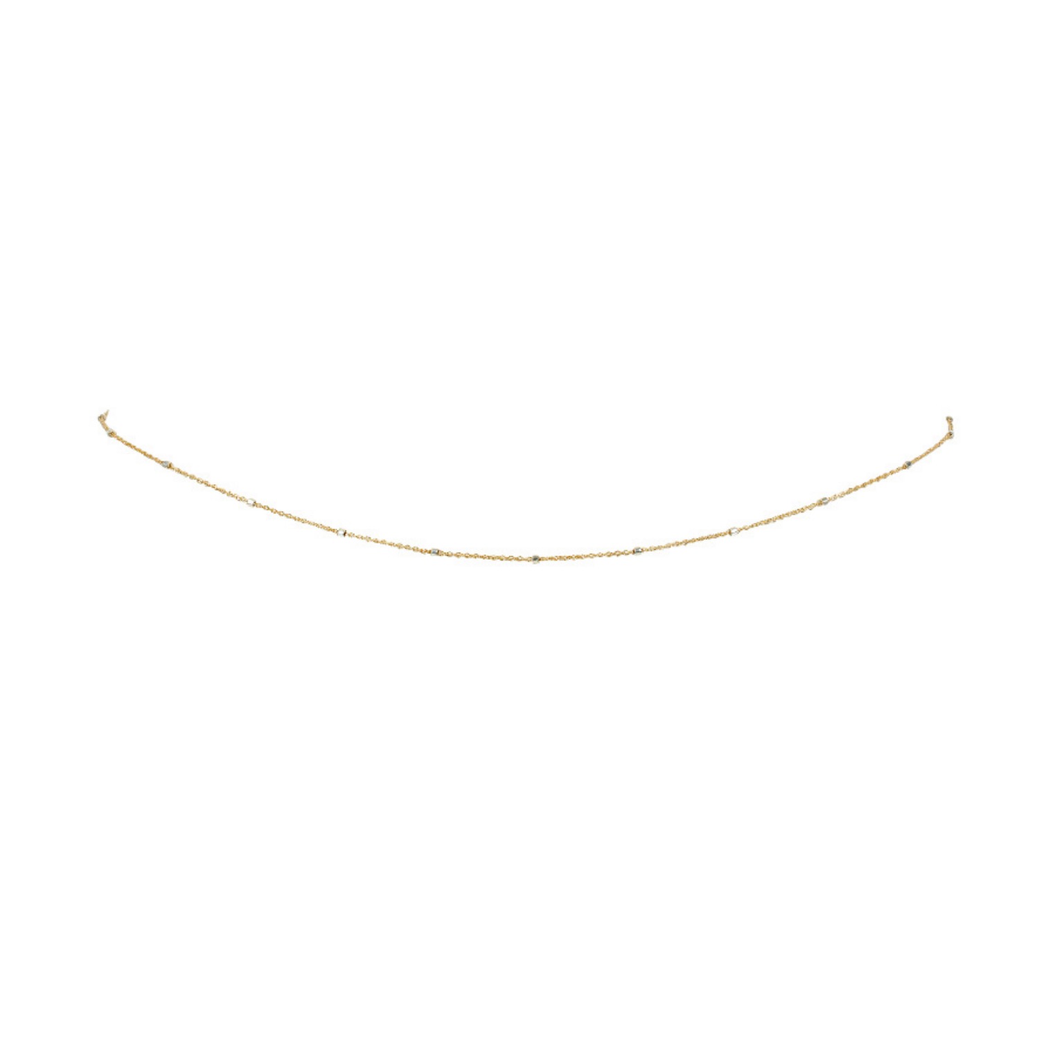 Naiia Women's Sienna Gold & Silver Multiwear Belly Chain And Necklace