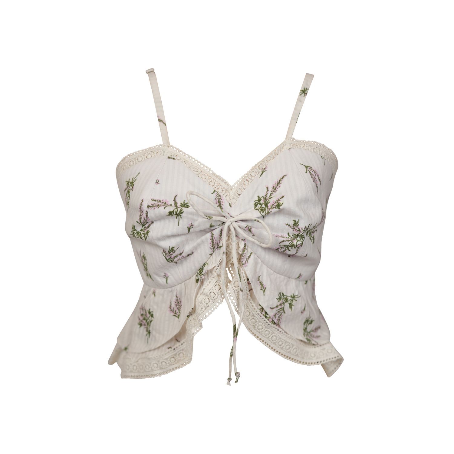 Muda Clothing Fz Llc Women's Flora White Floral Set In White
