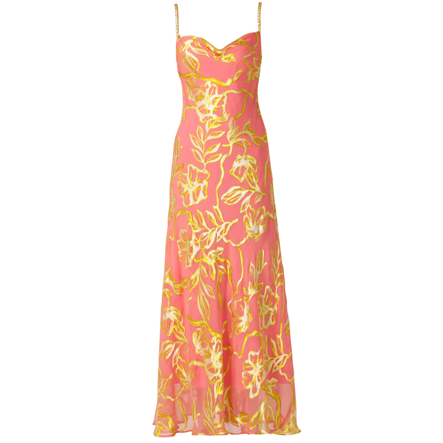Sacha Drake Women's Rose Gold Peach Pheasant Dress In Rose Gold