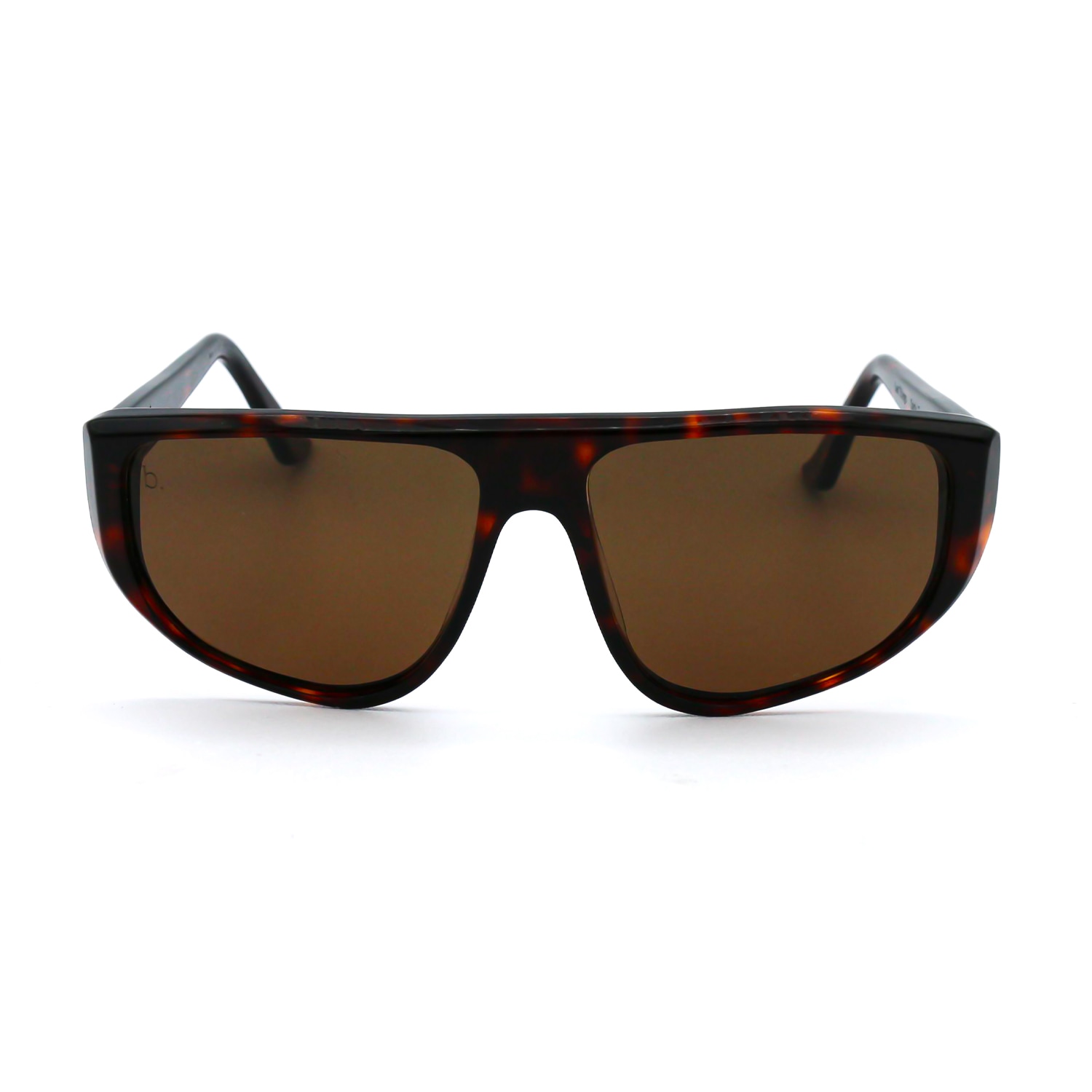 Women’s Brown The San Diego Sunglasses In Dark Tortoise One Size Brook Eyewear