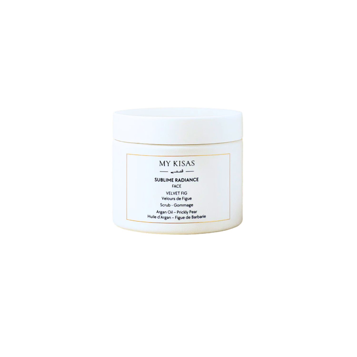 My Kisas Neutrals Velvet Fig - Face Scrub With Prickly Pear, Argan Oil, Beeswax