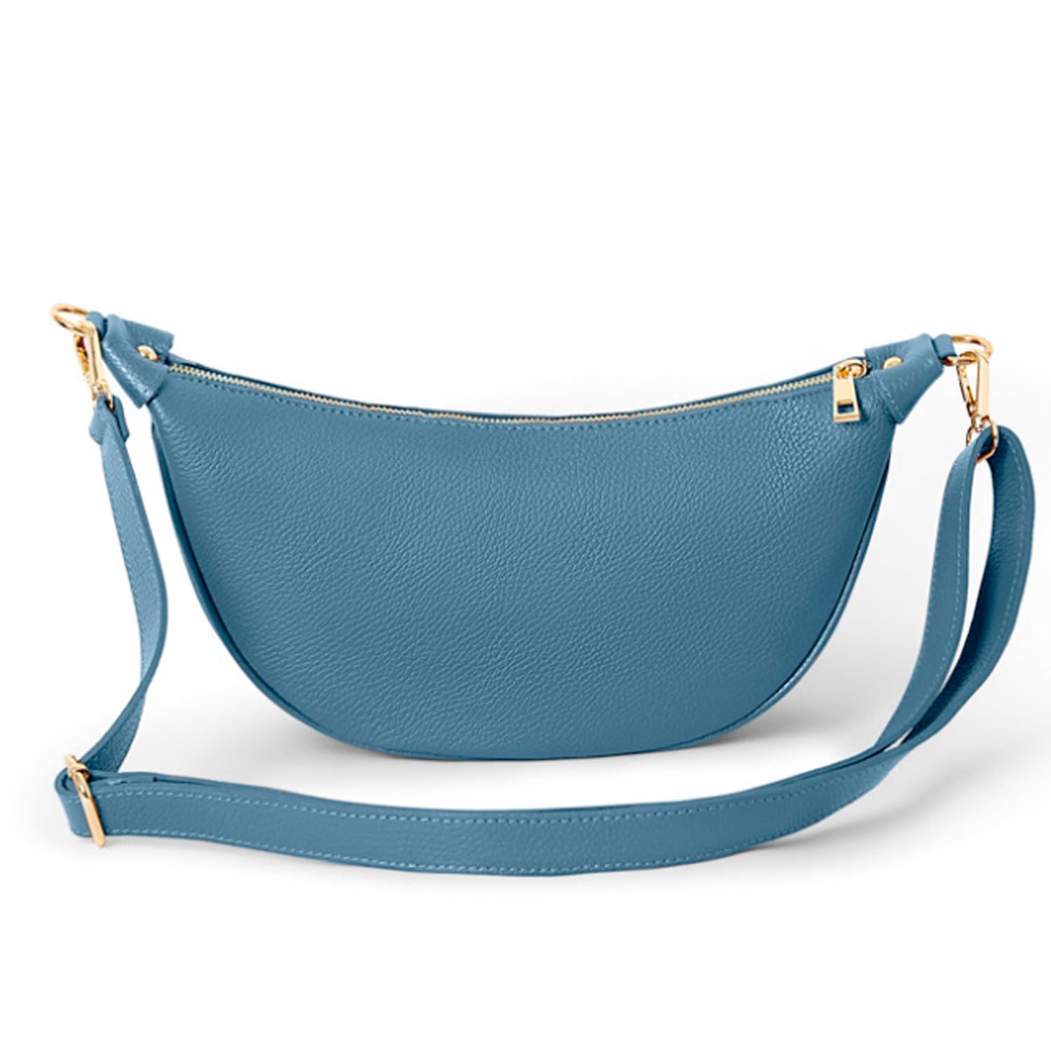 Betsy & Floss Women's Ambra Crossbody Waist Bag In Denim Blue In Blue