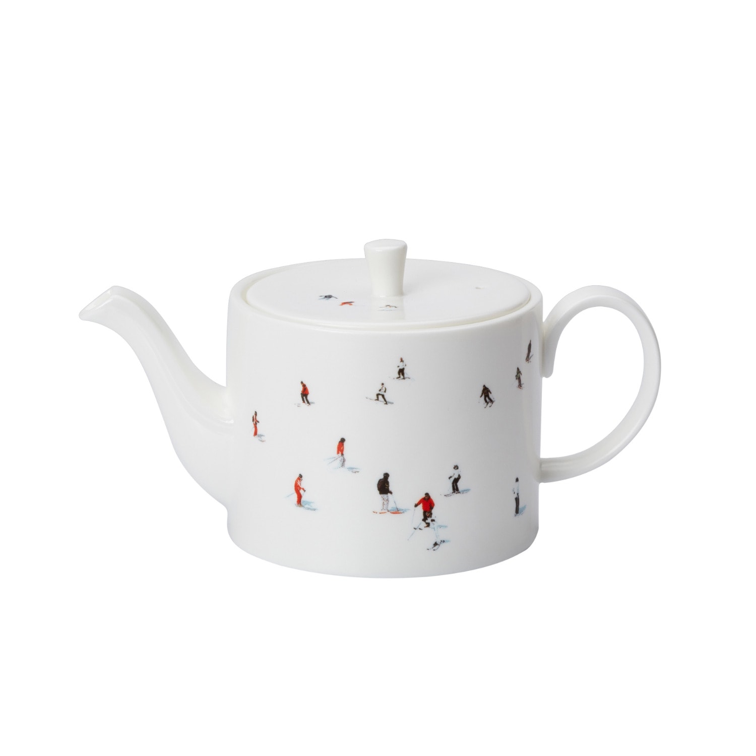 Dede Johnston White Small Teapot In White