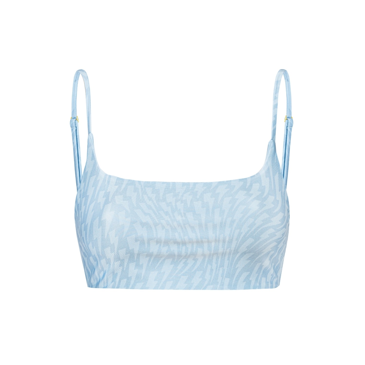 Women's Bra Top Baby Blue | Large | Ekcentrik