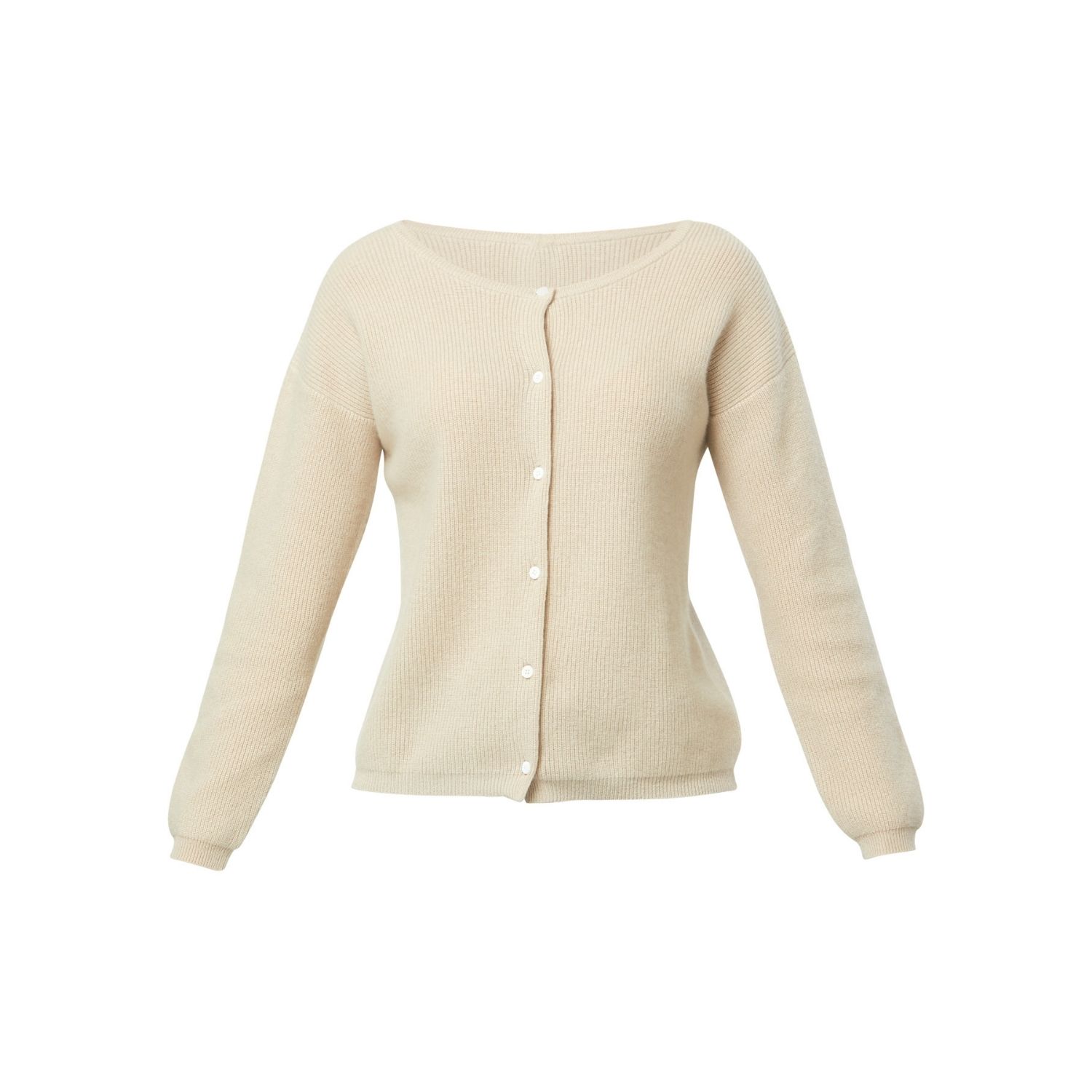 Helen Mcalinden Women's Neutrals Greta Latte Cashmere Cardigan In Neutral