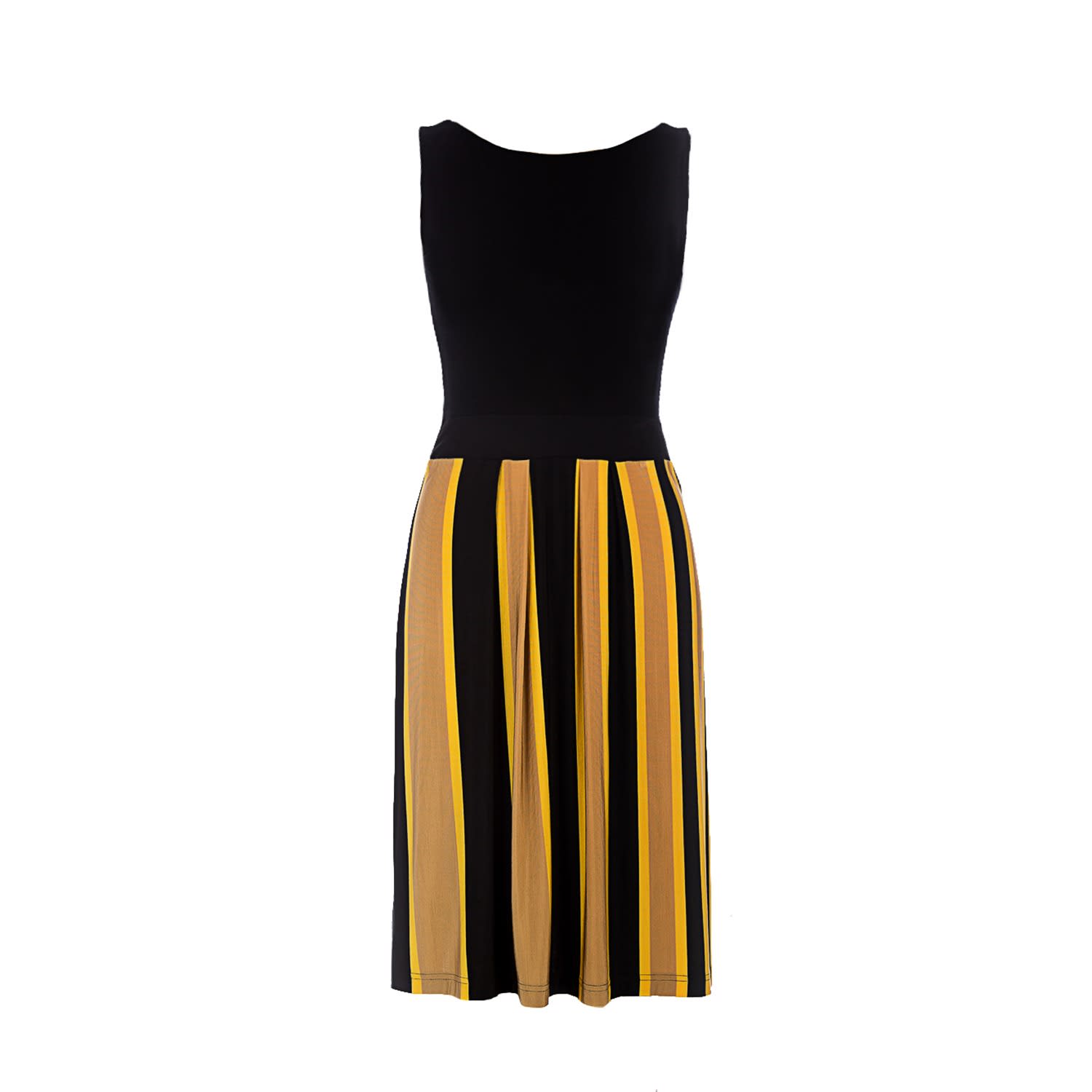 black jersey summer dress