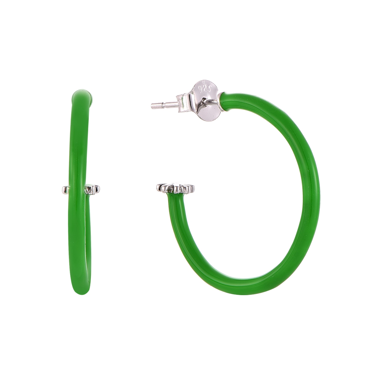 Pinnole Women's Green Earrings