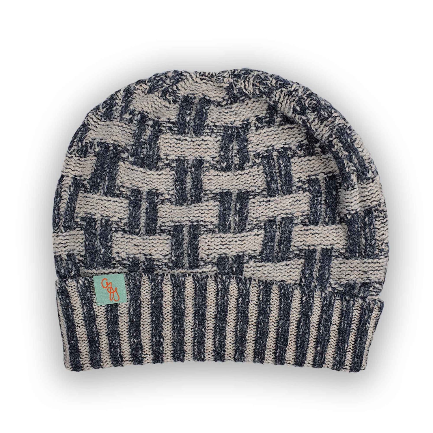 Men’s Beanies - Wicker - Nikau Grey Otto & Spike