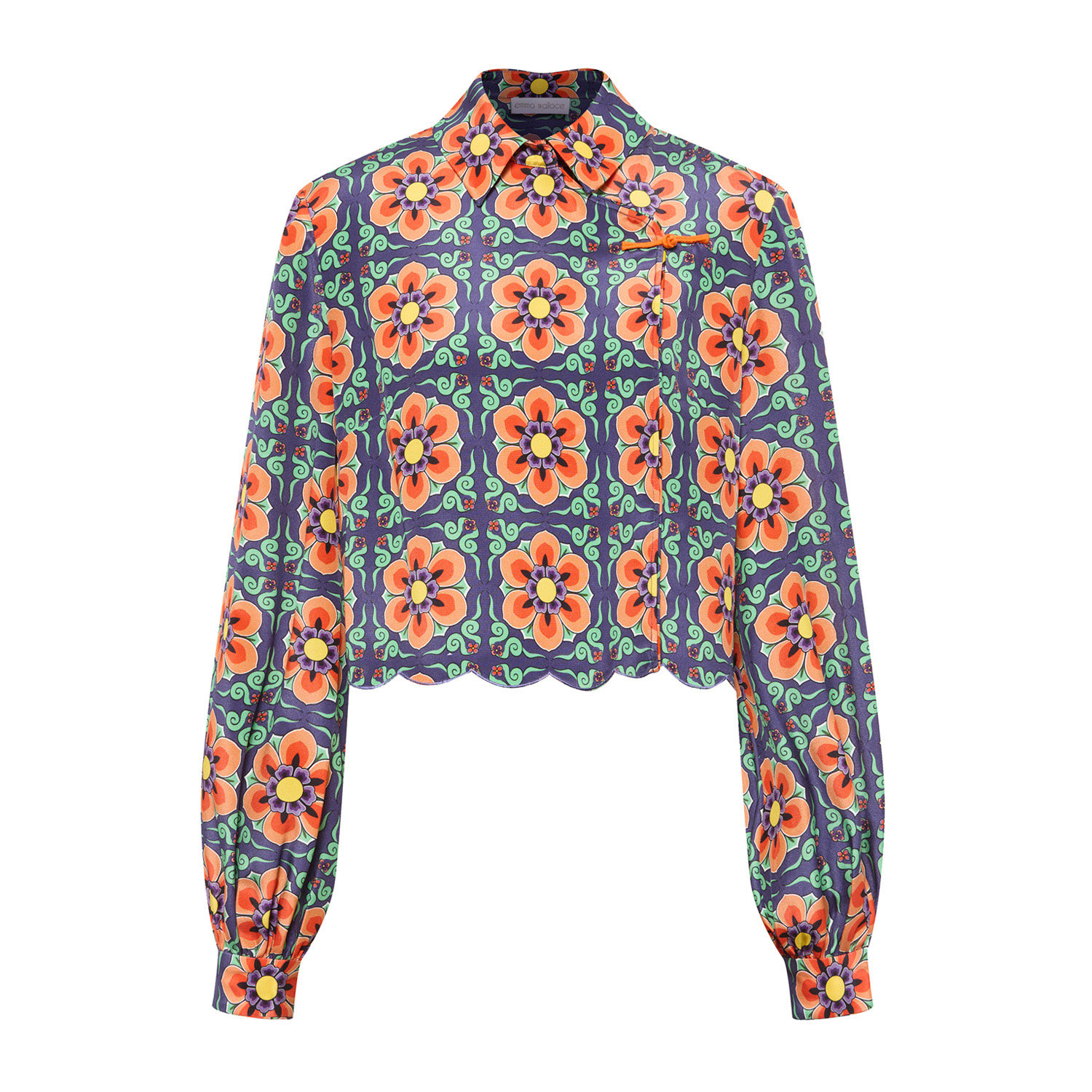 Emma Wallace Women's Chen Blouse In Purple