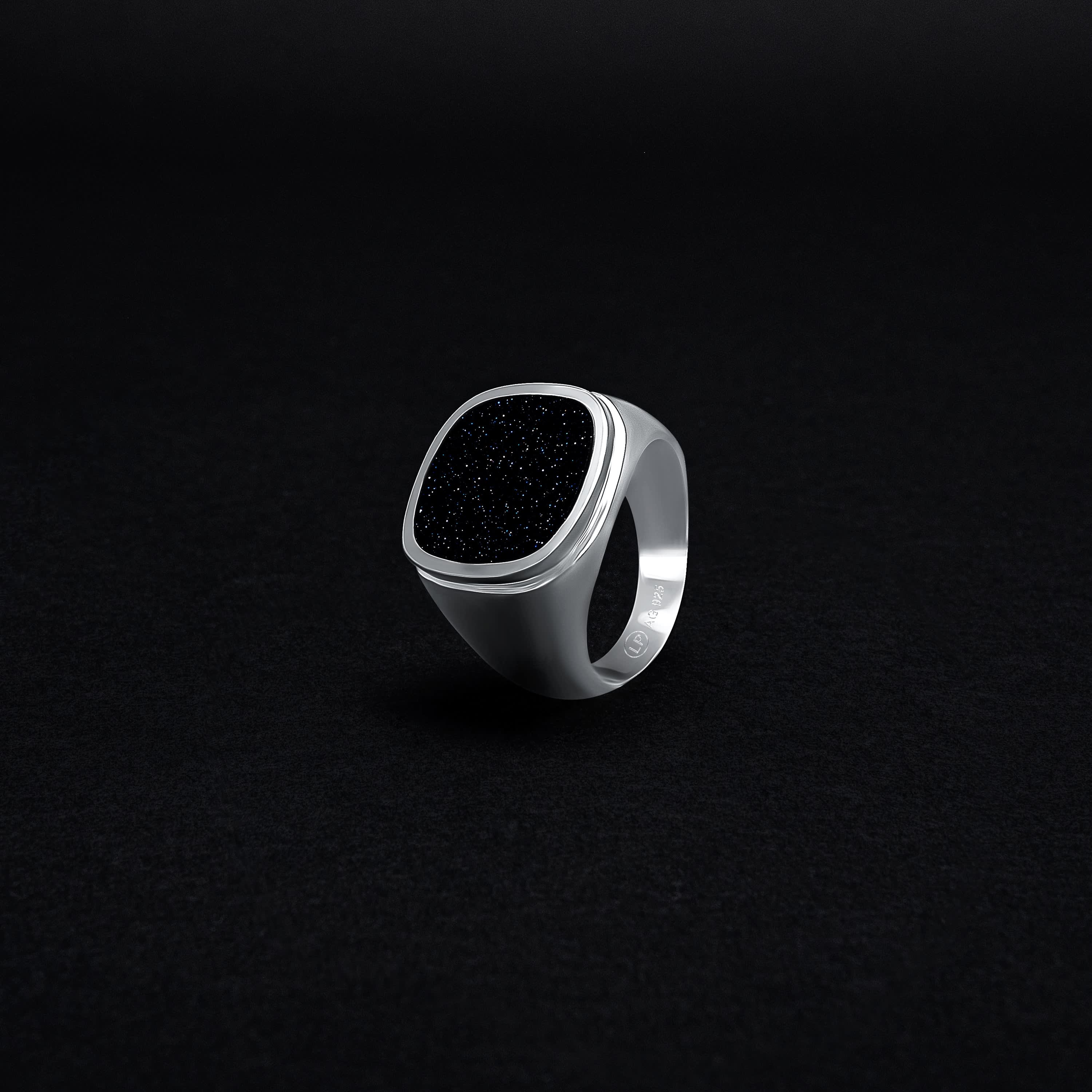 Mafia Bling Ring - Sterling Silver | LOUPN | Wolf & Badger Mafia Bling Ring - Sterling Silver | LOUPN | Wolf & Badger