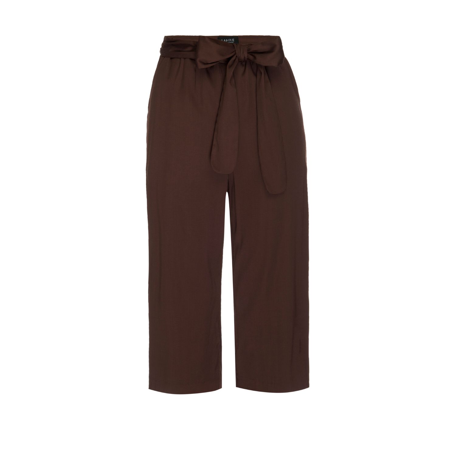 Lahive Women's Brown / Purple / Pink Laz Midi Palazzo Pant