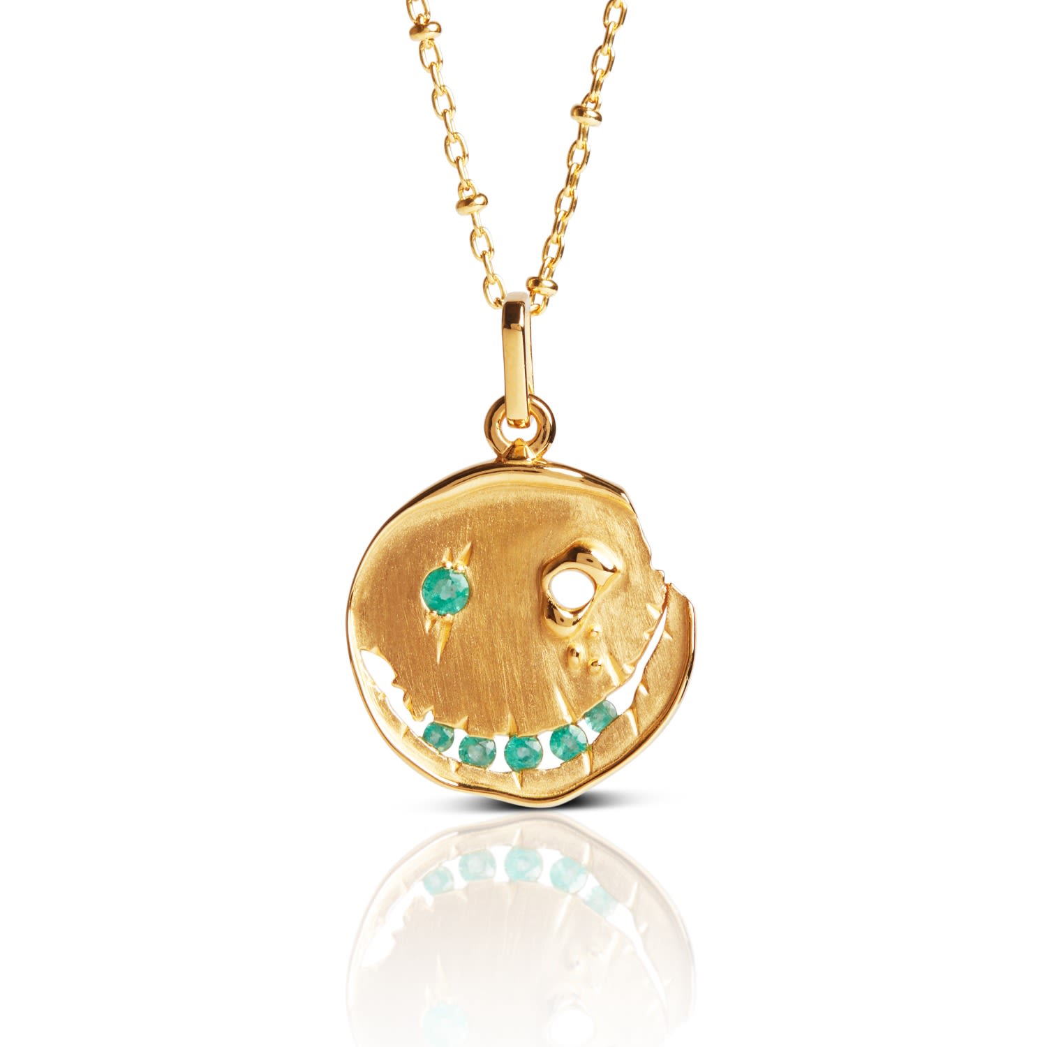 Kasun Women's Smile! - May - Gold Vermeil In Gold