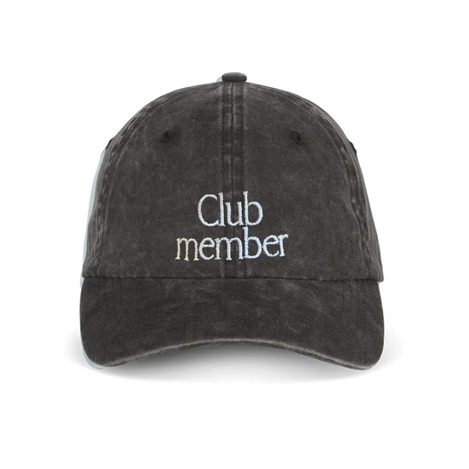 Fanclub Women's Black The Club Member Washed Cap In Black