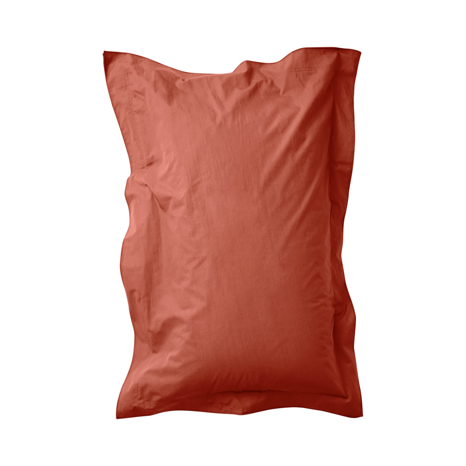 Pillowcase Pair In Ochre Red Us Queen Sutram