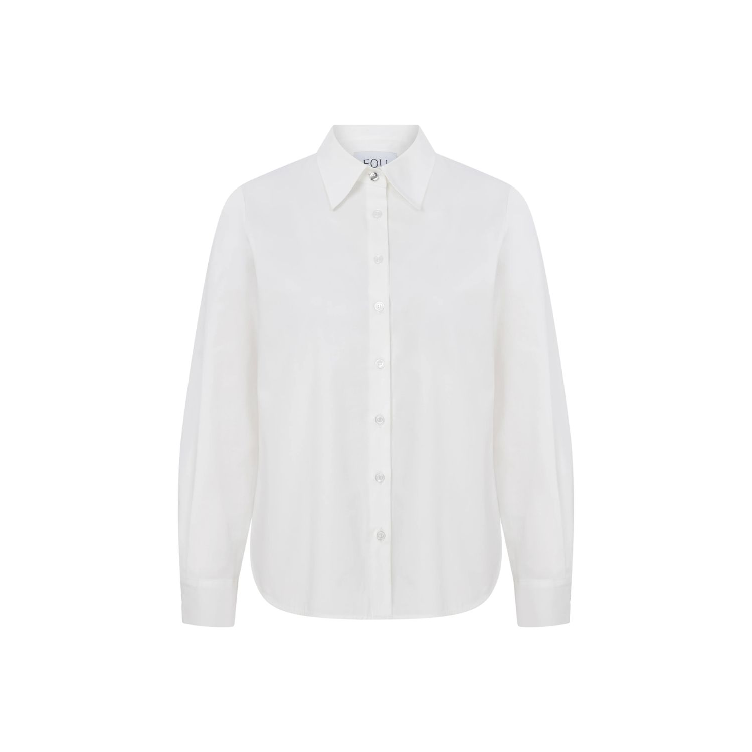 Women's White Jolie Shirt | Medium | Fou Paris