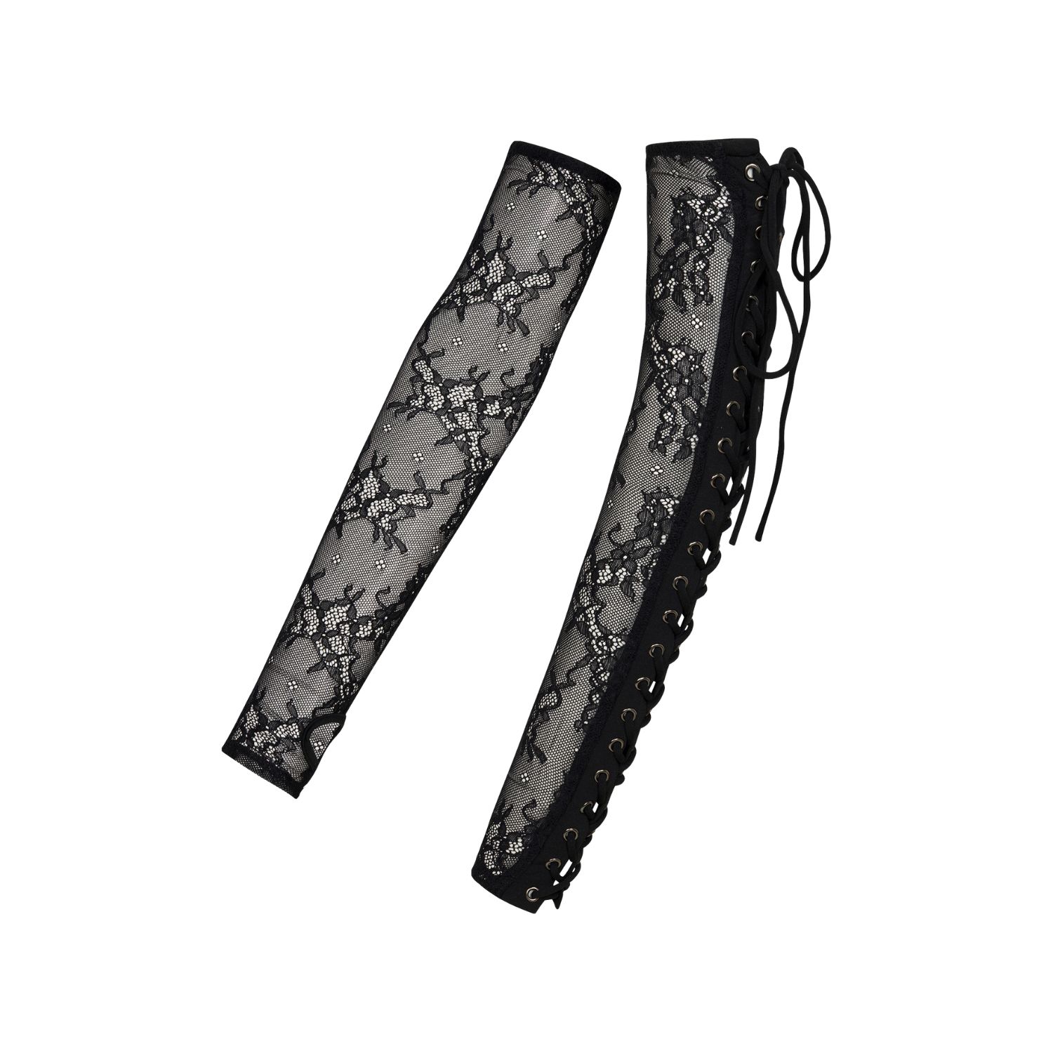 Women's Lilith Black Lace Arm Sleeves | Xs/S | Empress Mimi