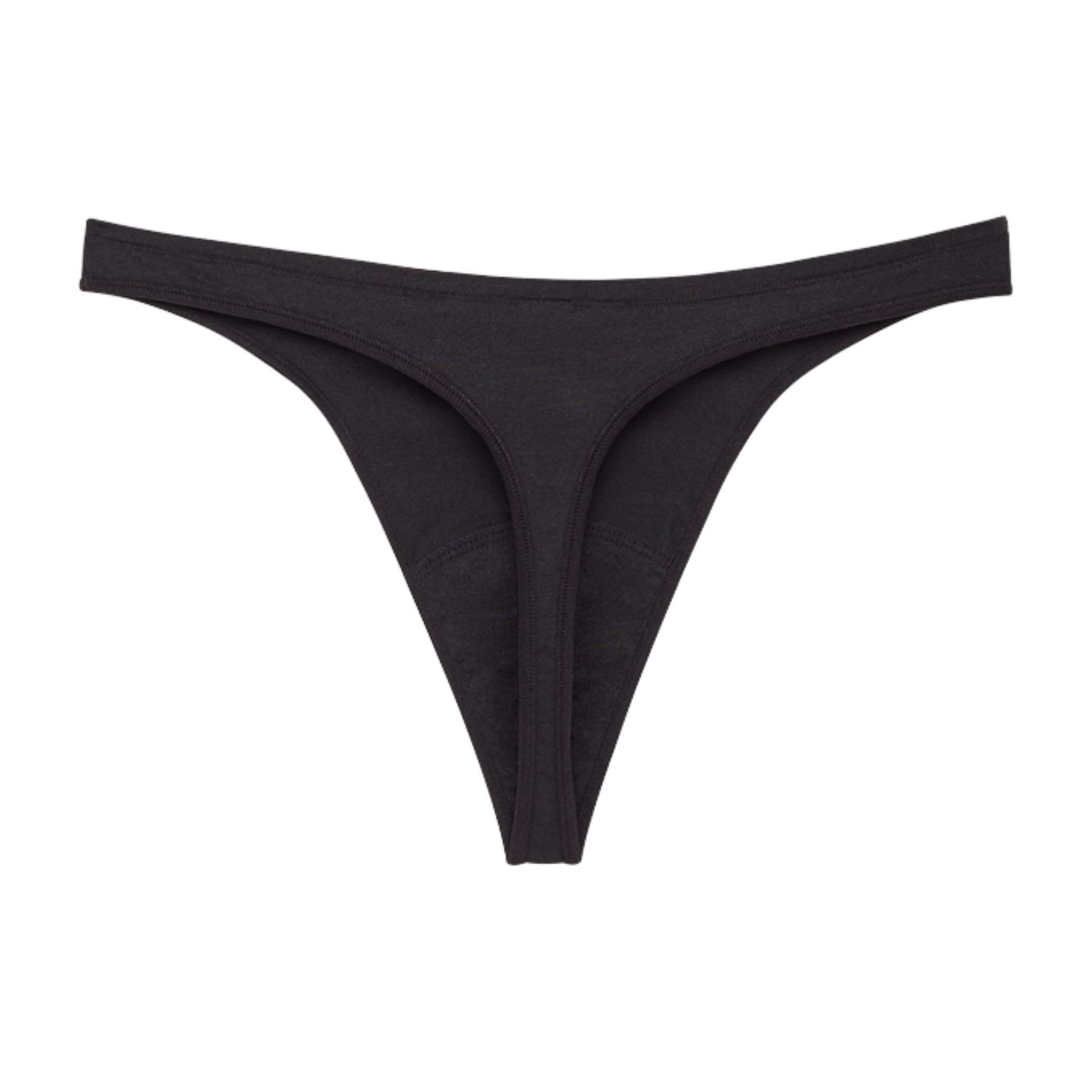 Zd Zero Defects Women's Thong – Softness, Comfort & Breathability - Color Black In Black