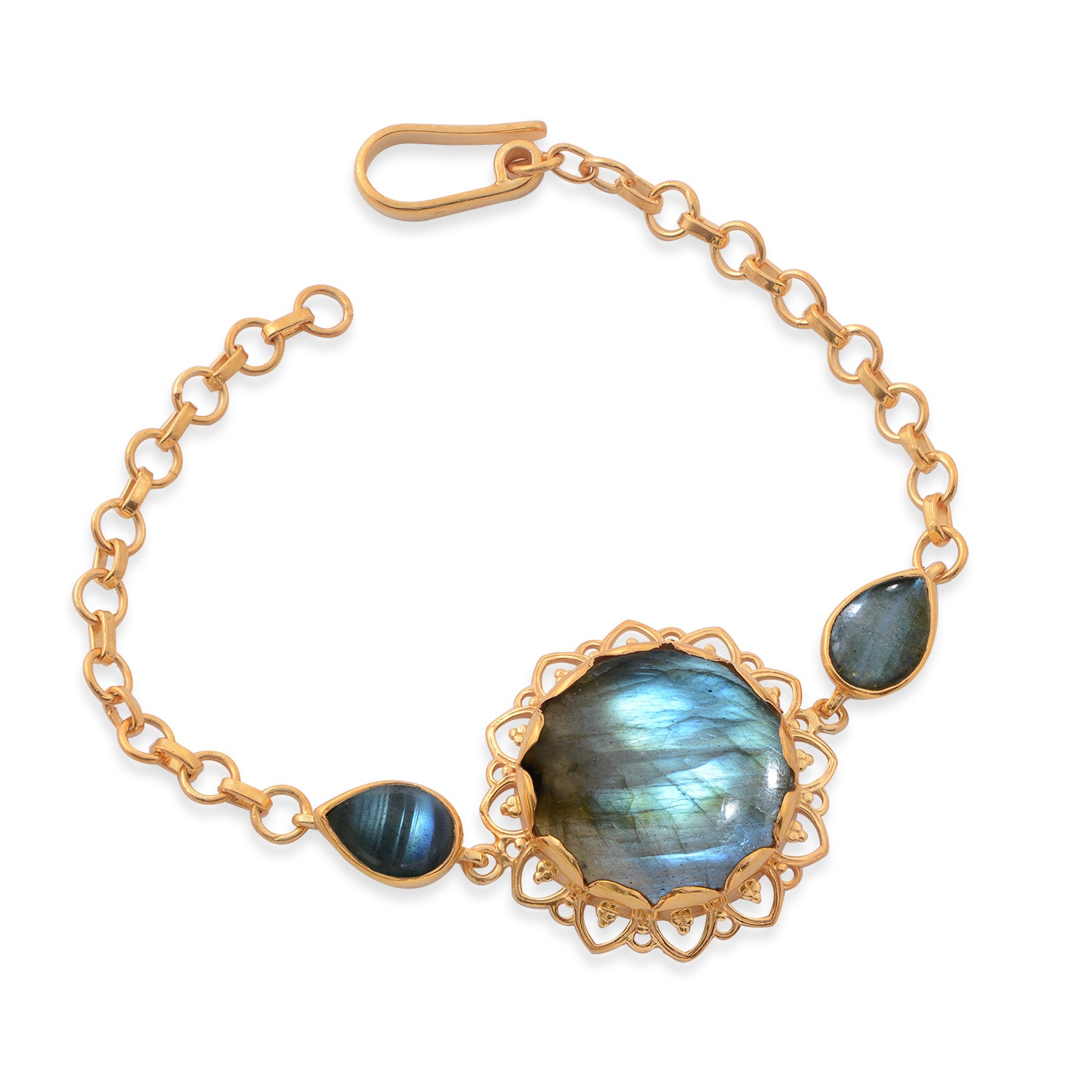Emma Chapman Jewels Women's Grey Amli Labradorite Bracelet In Gray