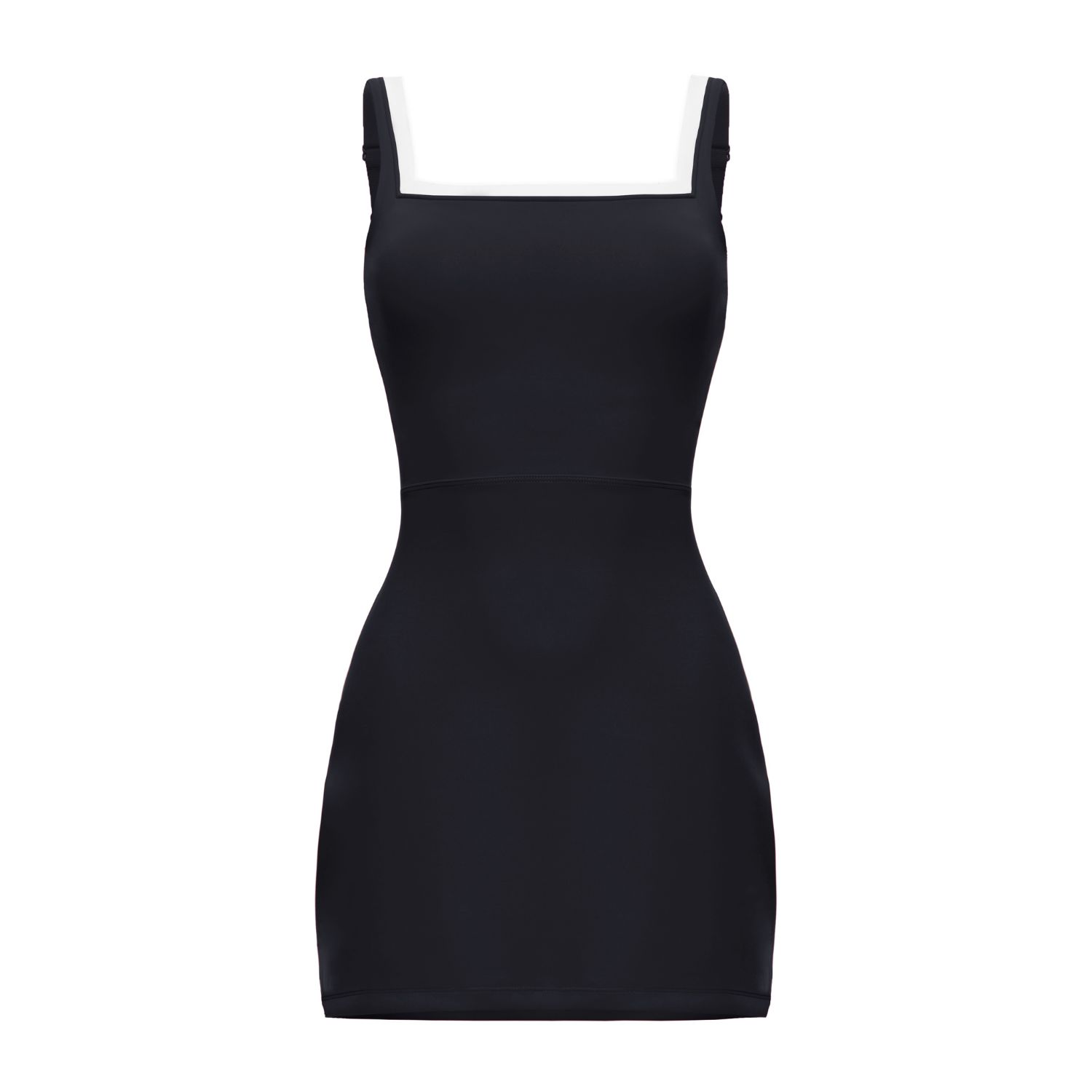 Goldie Byrd Cami Tennis Dress In Black