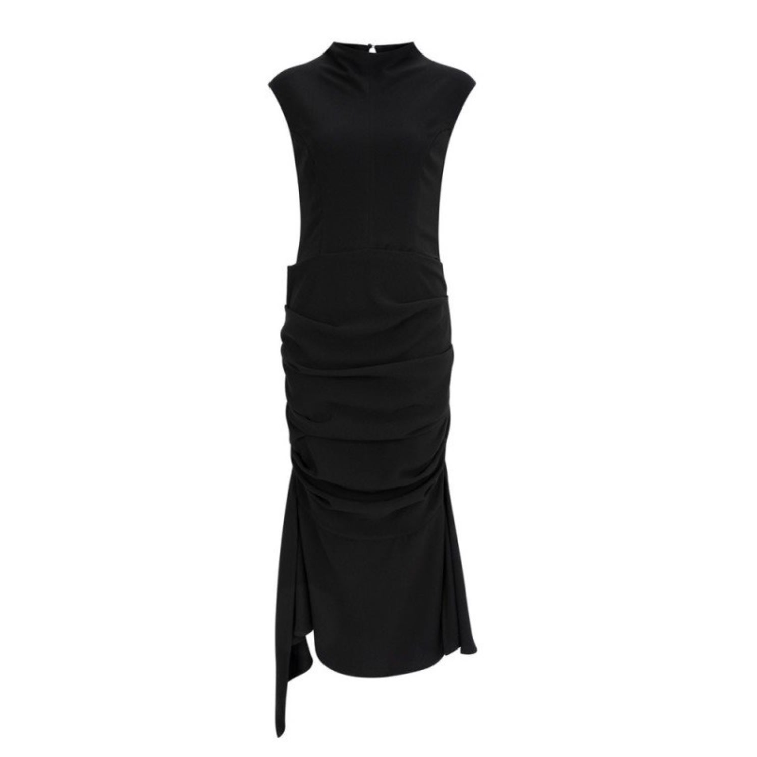 Women’s Draped Dress Black Medium Oscarmorris