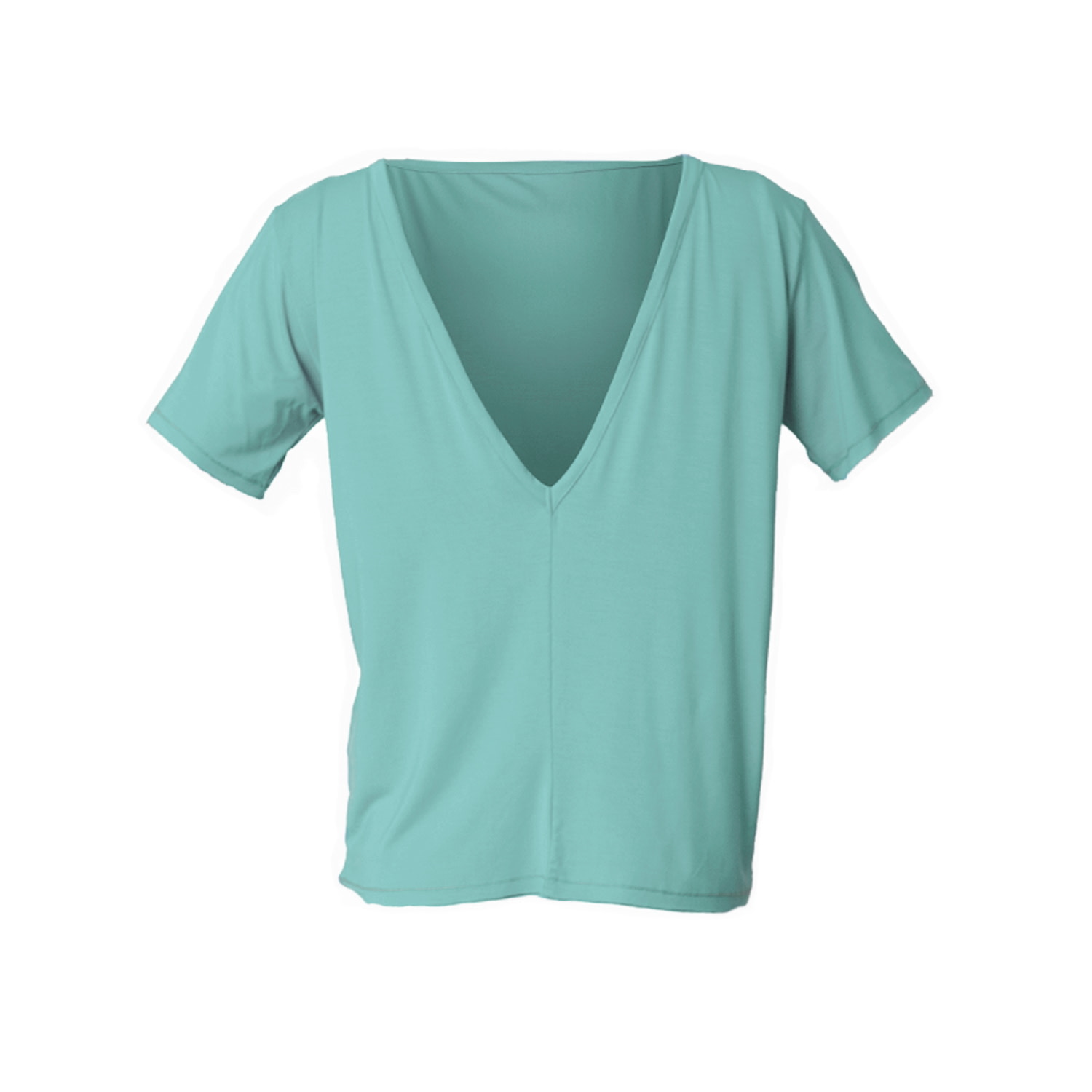 Loreen Label Women's Green Bamboo Double-sided T-shirt In Green