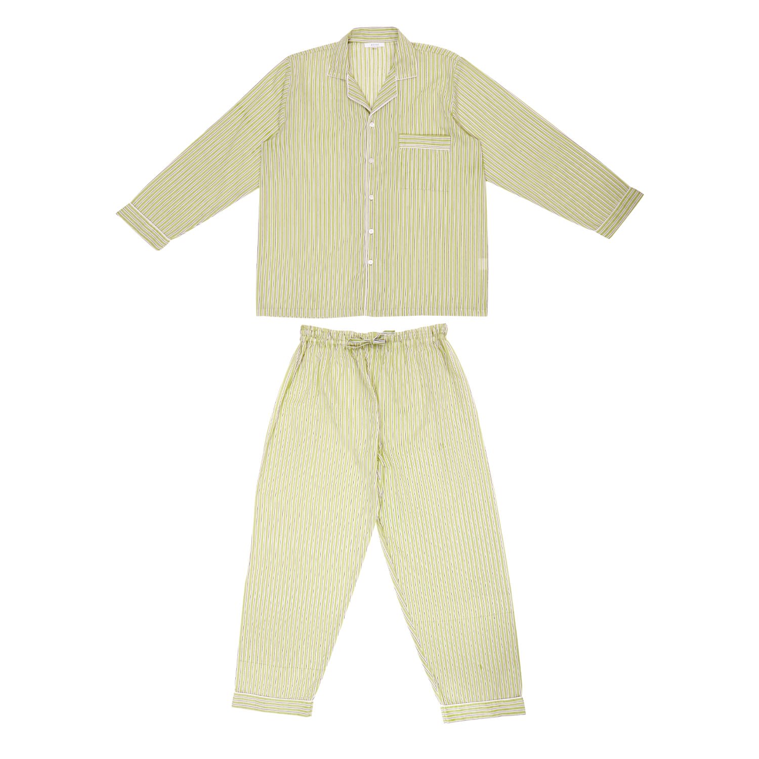Koisi Men's Green Hara Long Pyjama Set